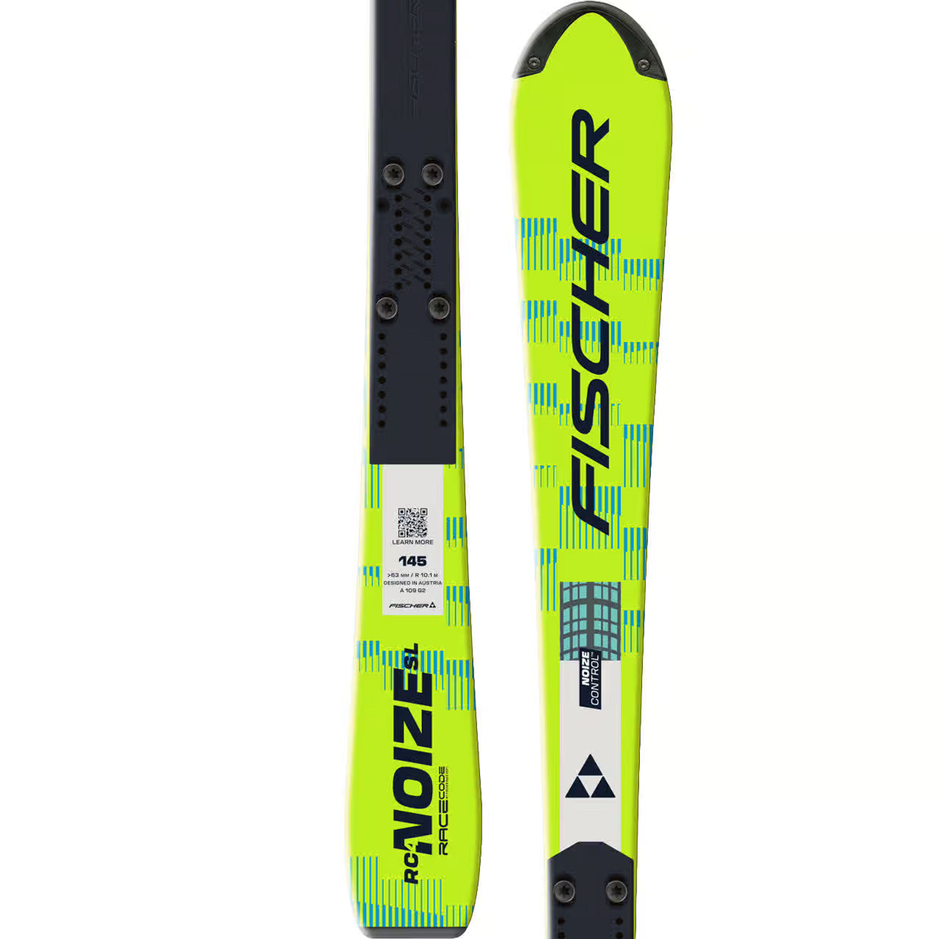 Горные лыжи Fischer RC4 NOIZE SL U14 U12 M-Plate, детские