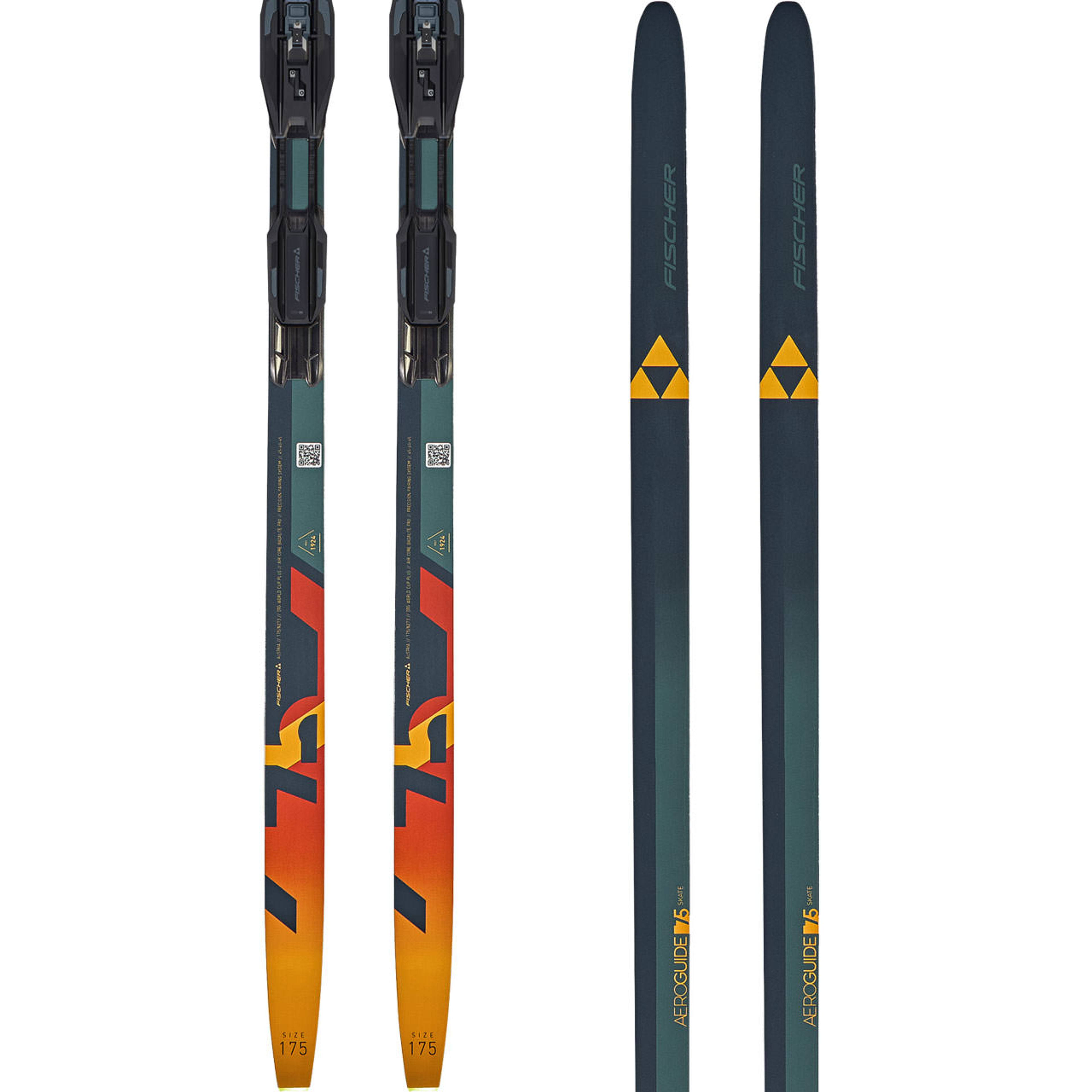 Горные лыжи Fischer Aeroguide Skate 75 SET
