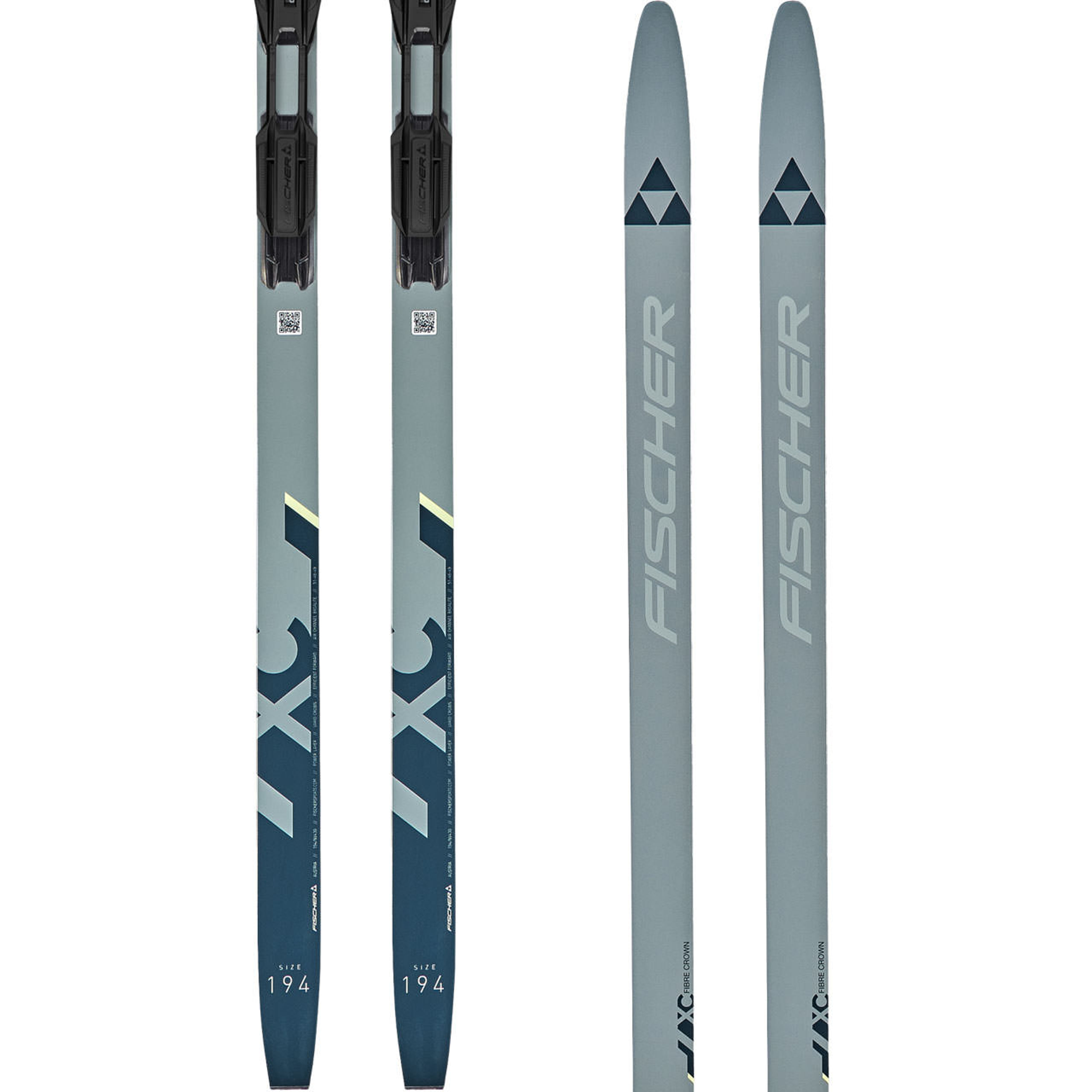 Горные лыжи Fischer Fibre Crown EF Mounted SET