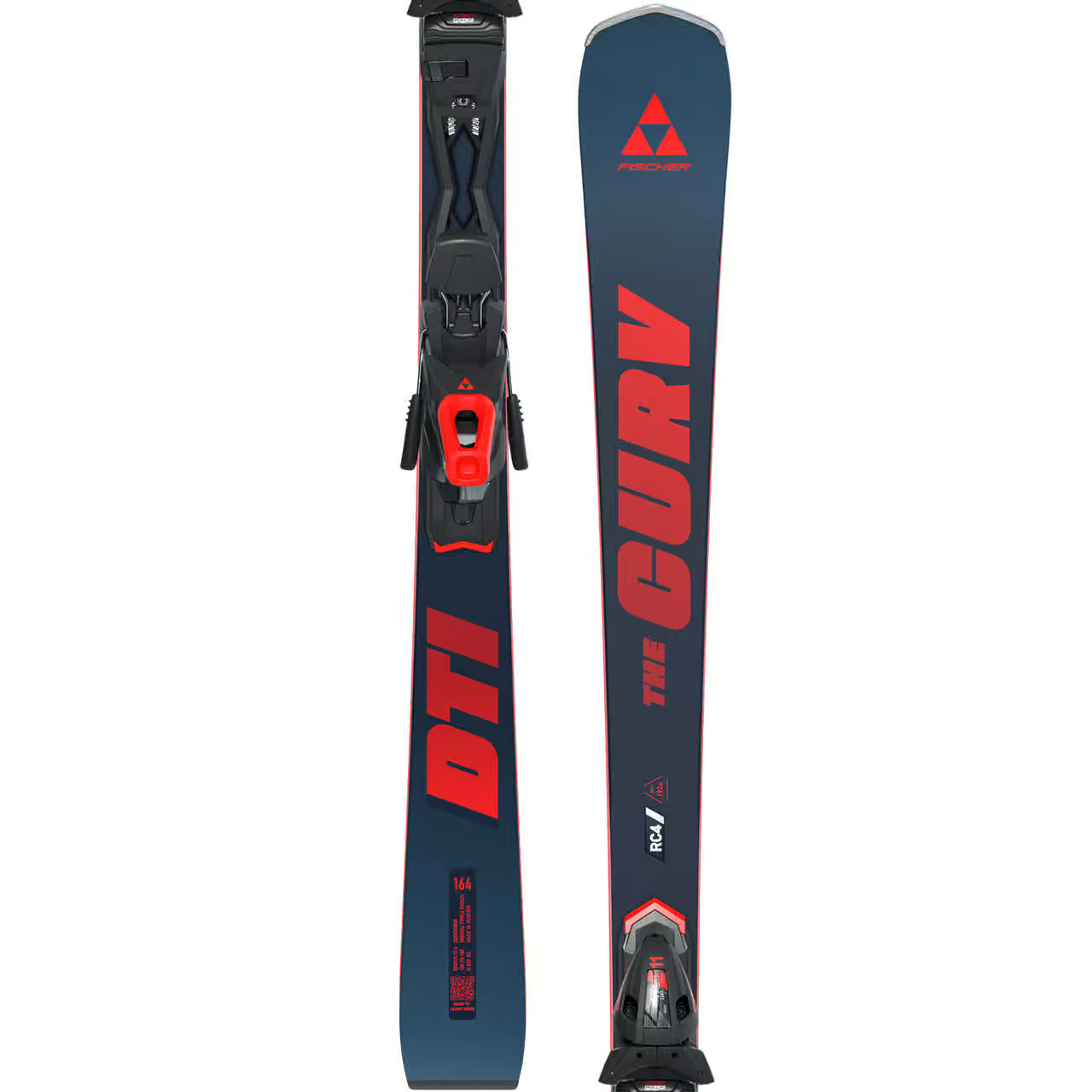 Горные лыжи Fischer The Curv DTI AR, синий, красный