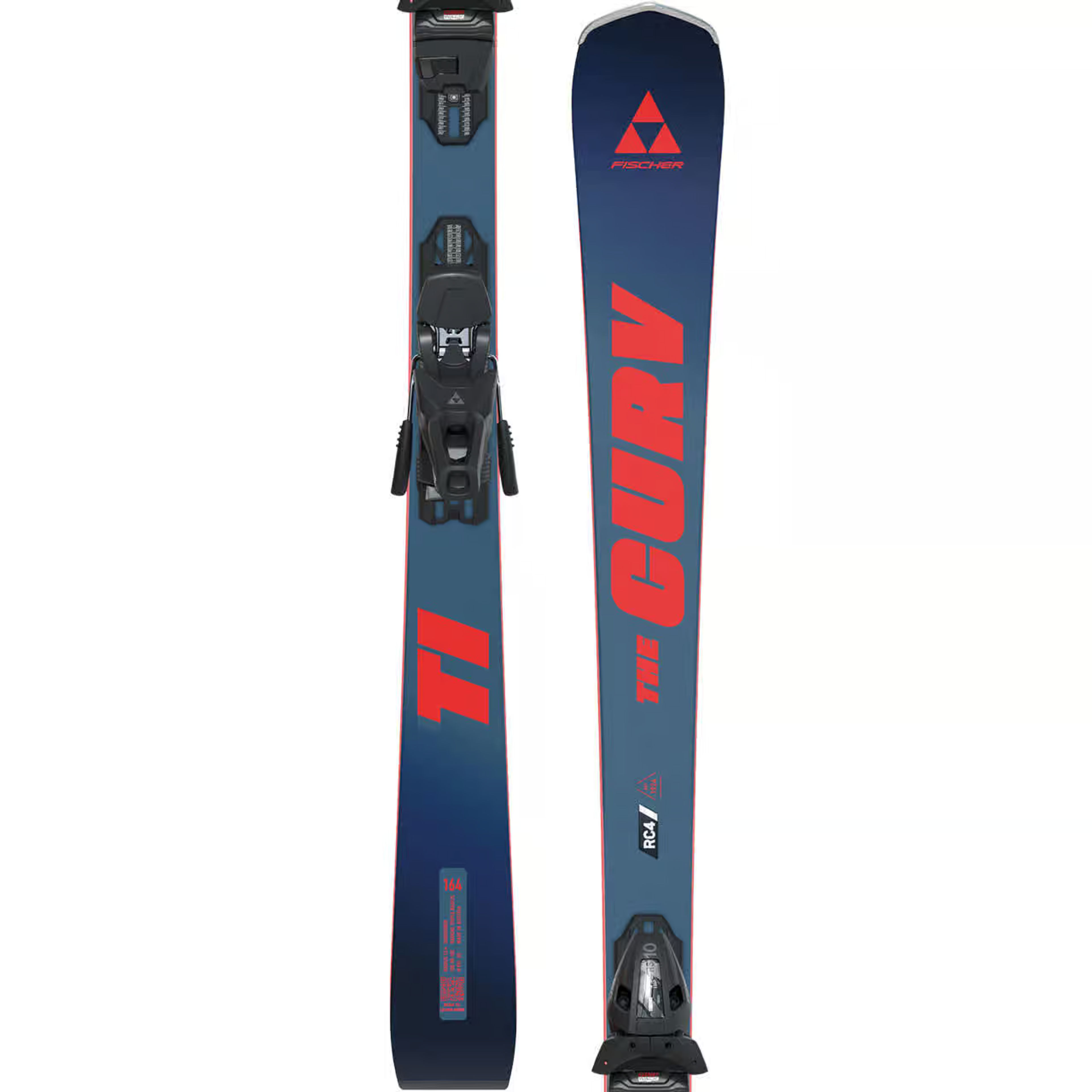 Горные лыжи Fischer The Curv TI TPR, синий, красный