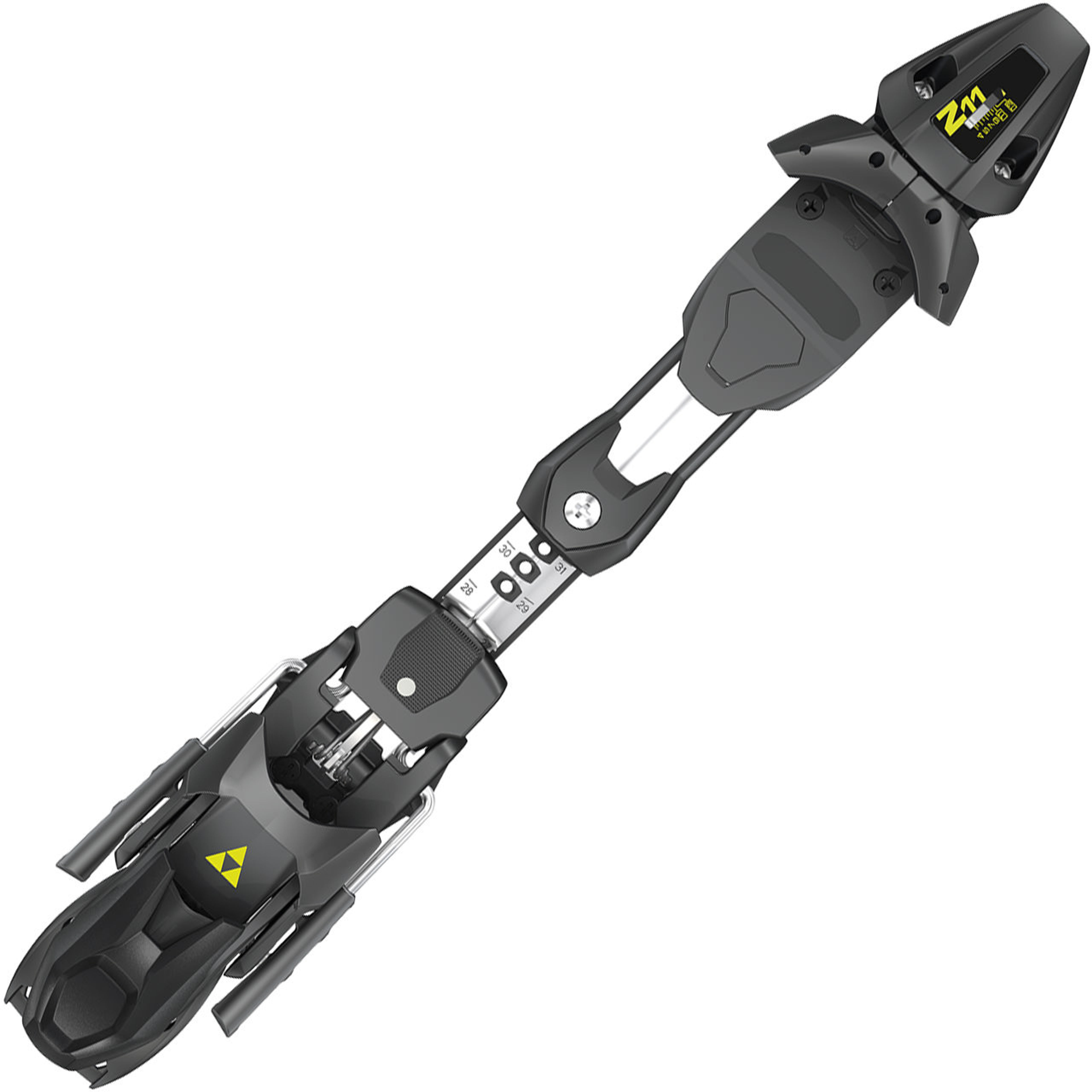 Крепления Fischer RC4 Z 11 Freeflex flash, чёрный, жёлтый