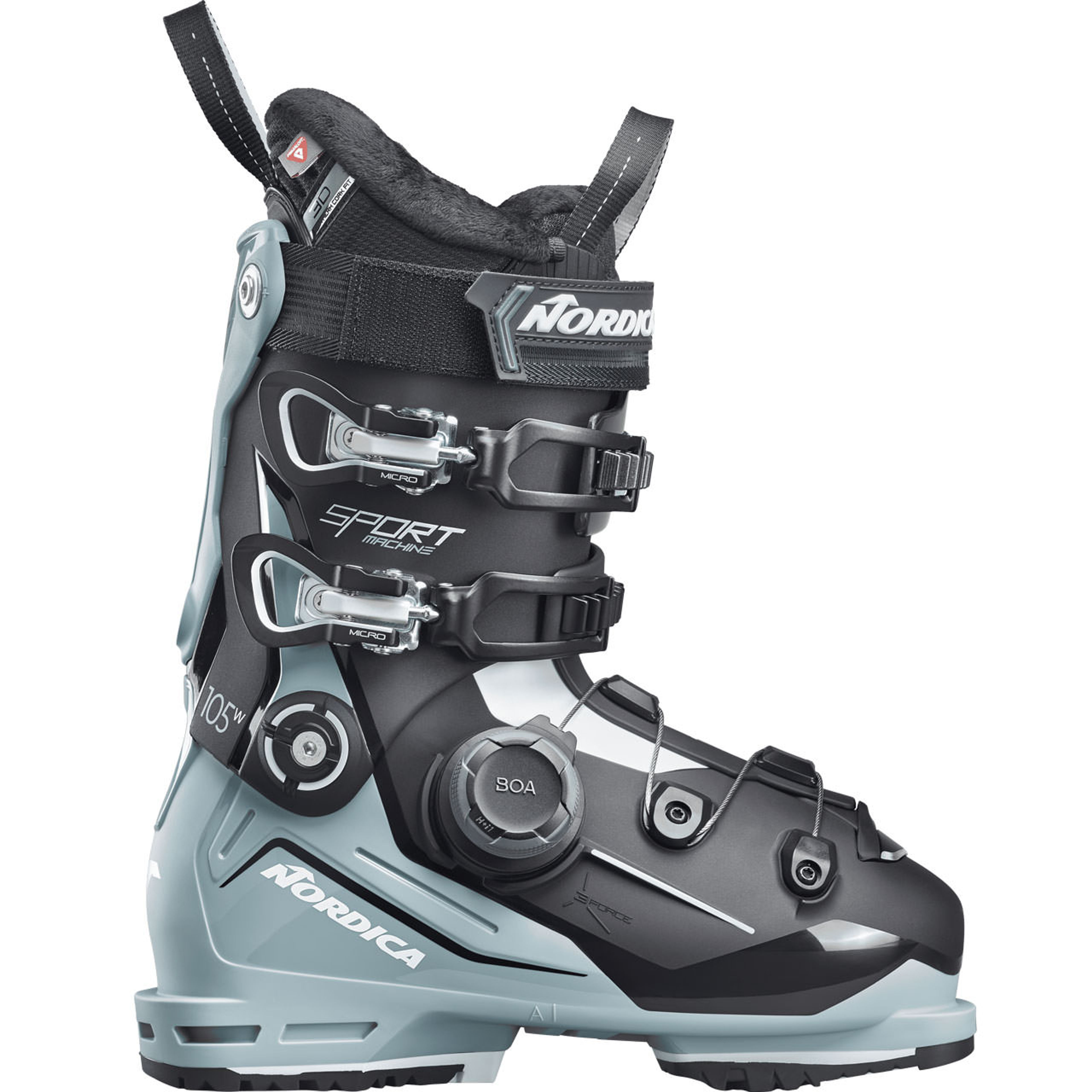 Горнолыжные ботинки Nordica Sportmachine 3 105 W BOA GW, чёрный, светлый