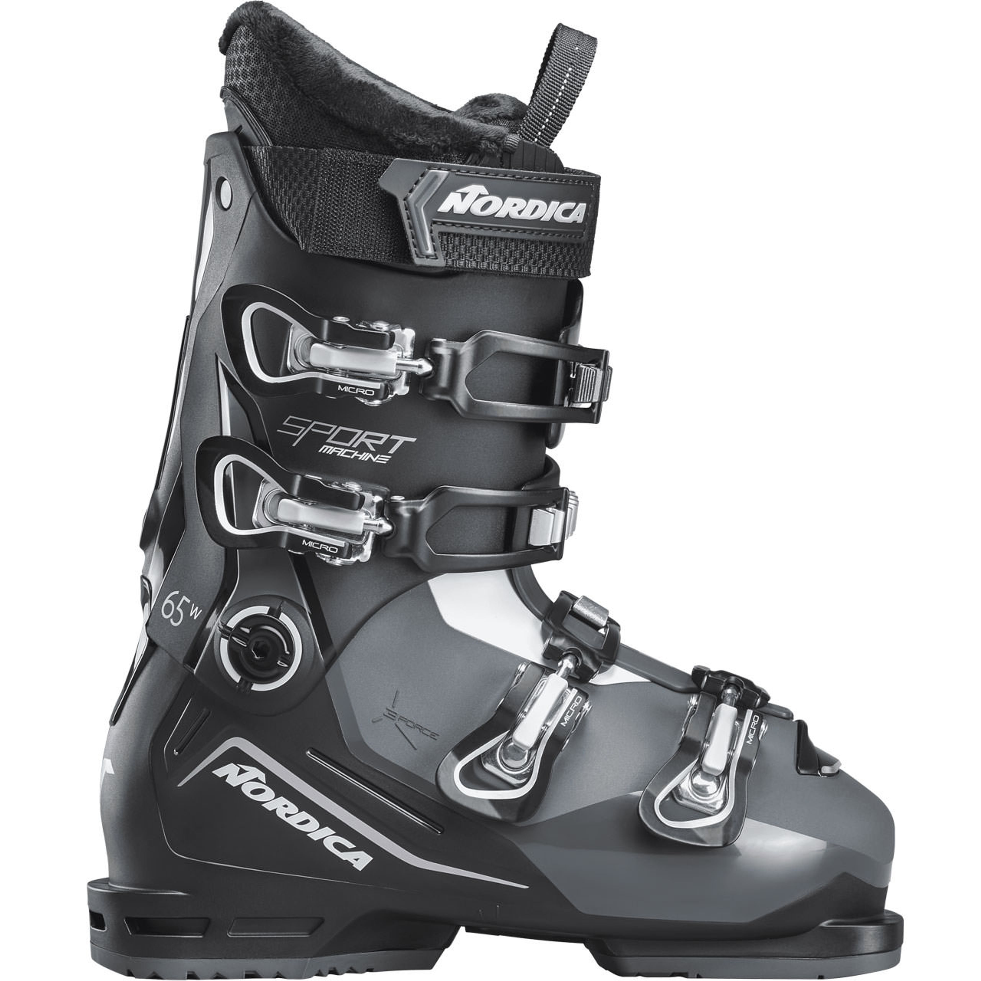 Горнолыжные ботинки Nordica Sportmachine 3 65 W mauve, чёрный, антрацит