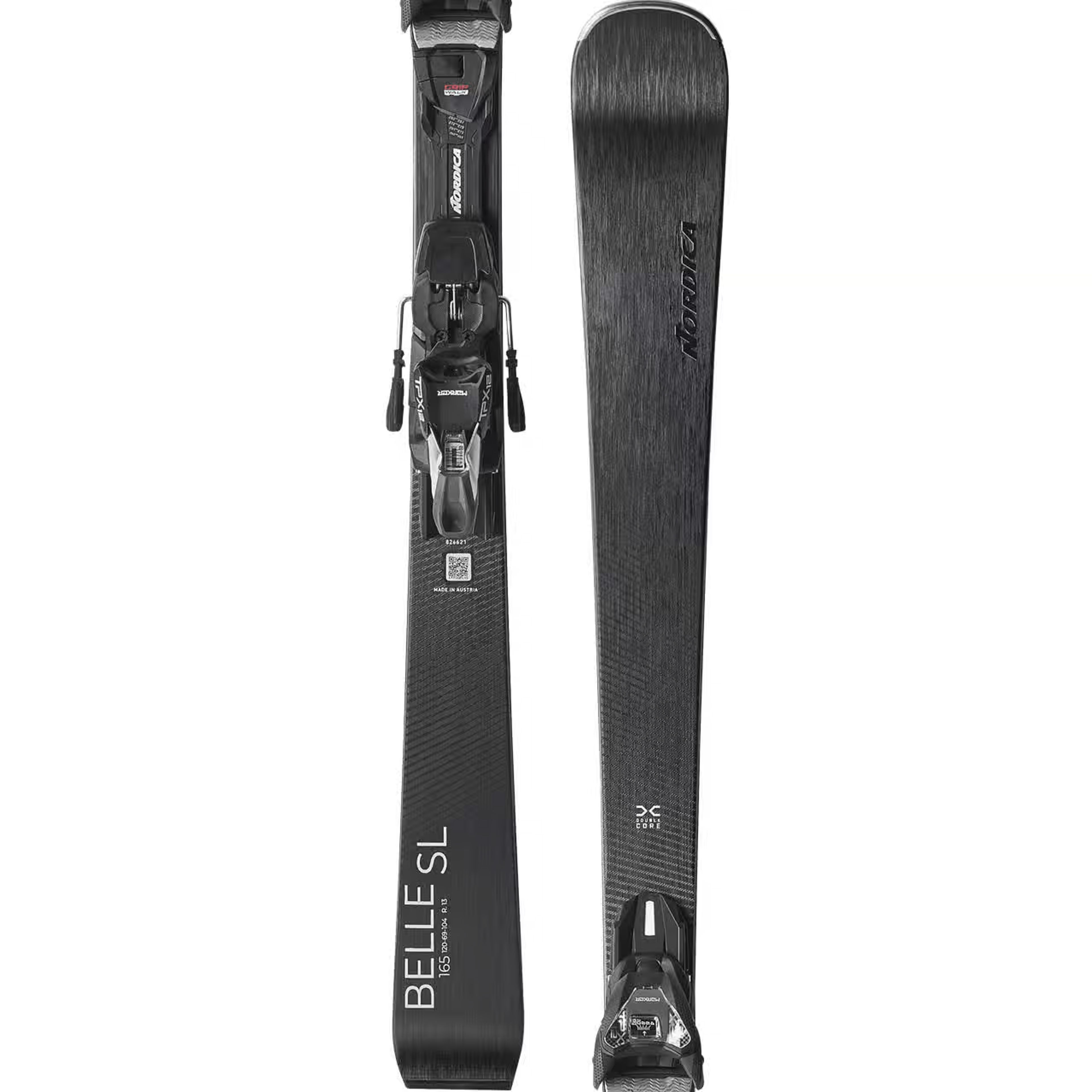 Горные лыжи Nordica Belle SL DC FDT, чёрный, серебристый