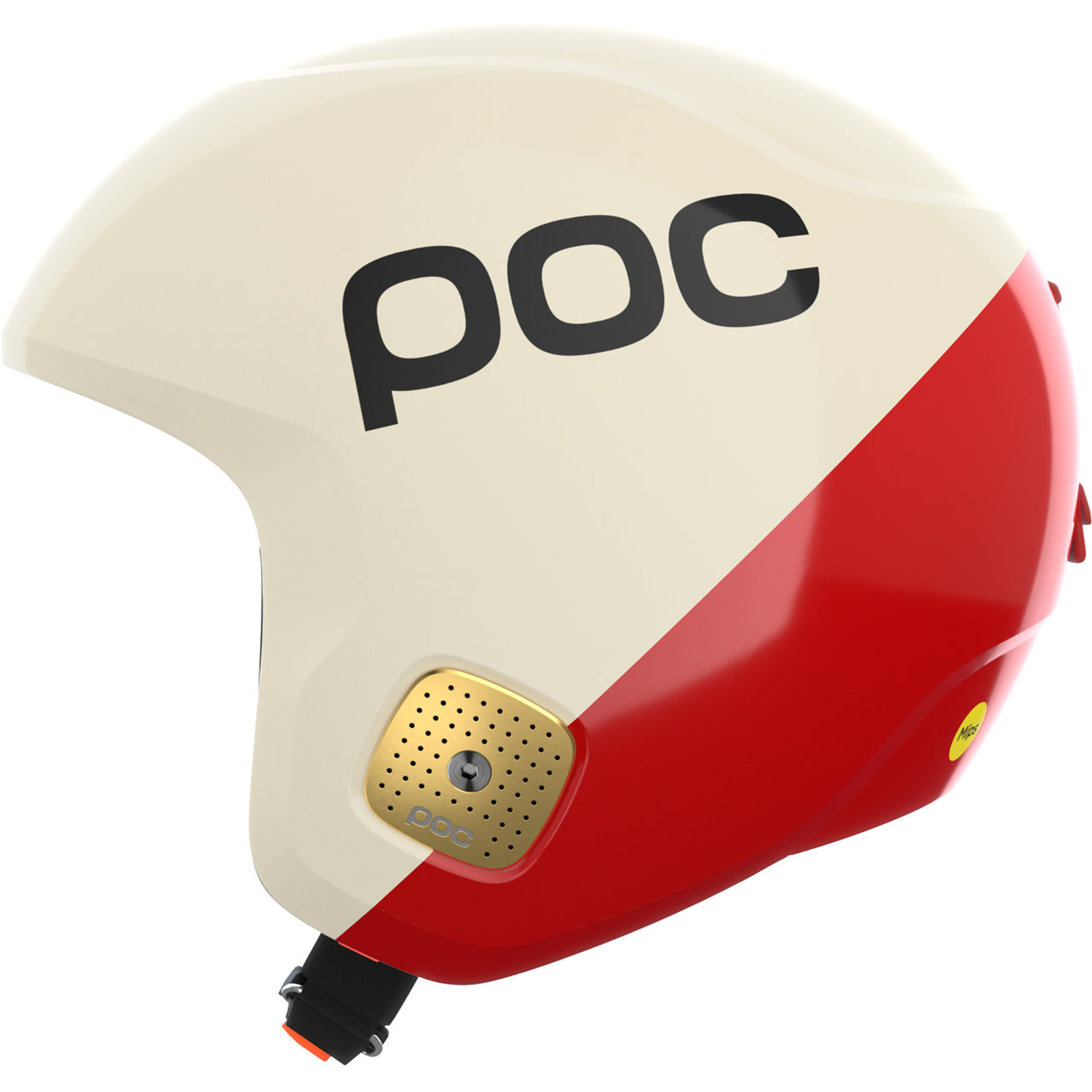 Шлем POC Skull Dura Comp Mips rouge blanc