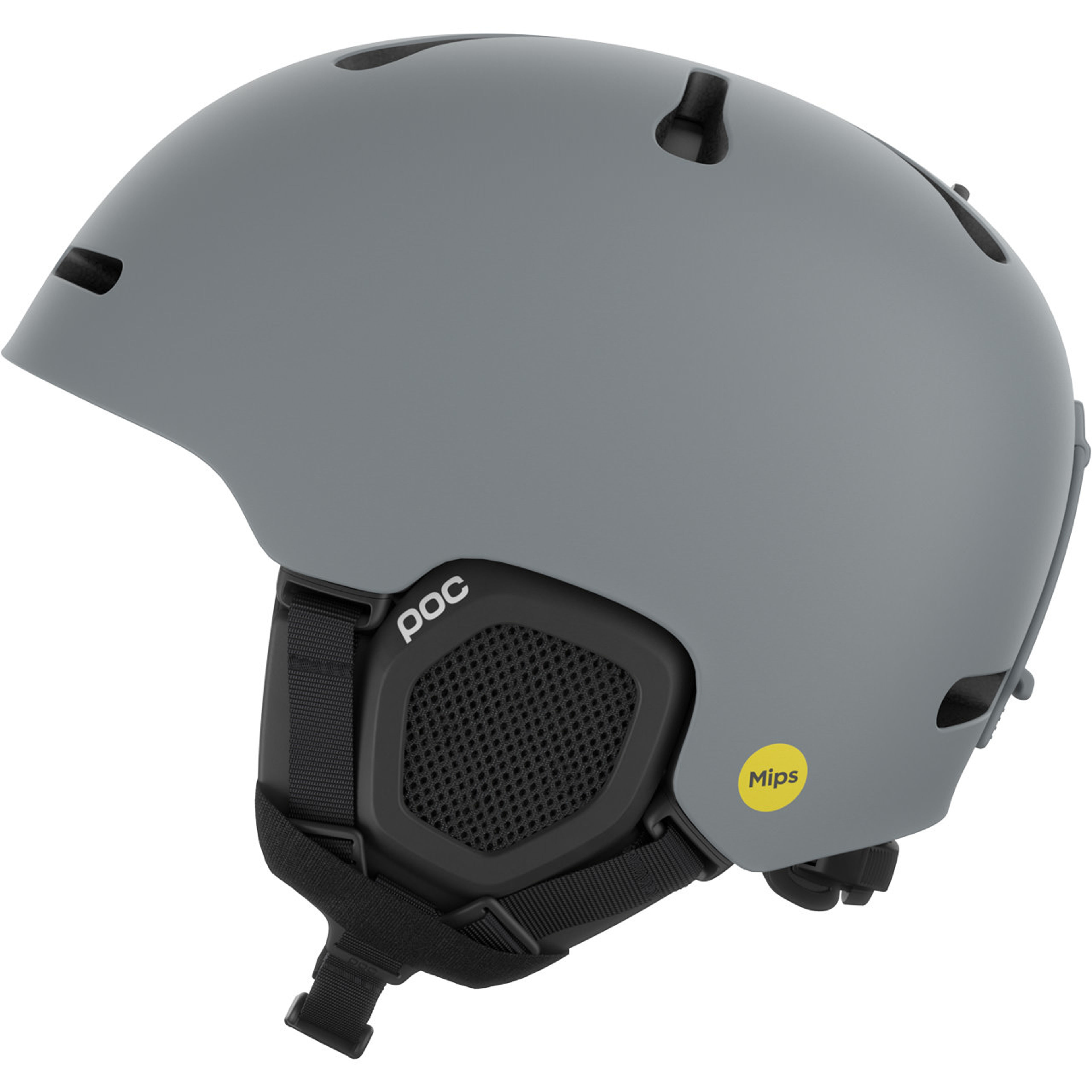 Шлем POC Fornix Mips granite, серый, матовый
