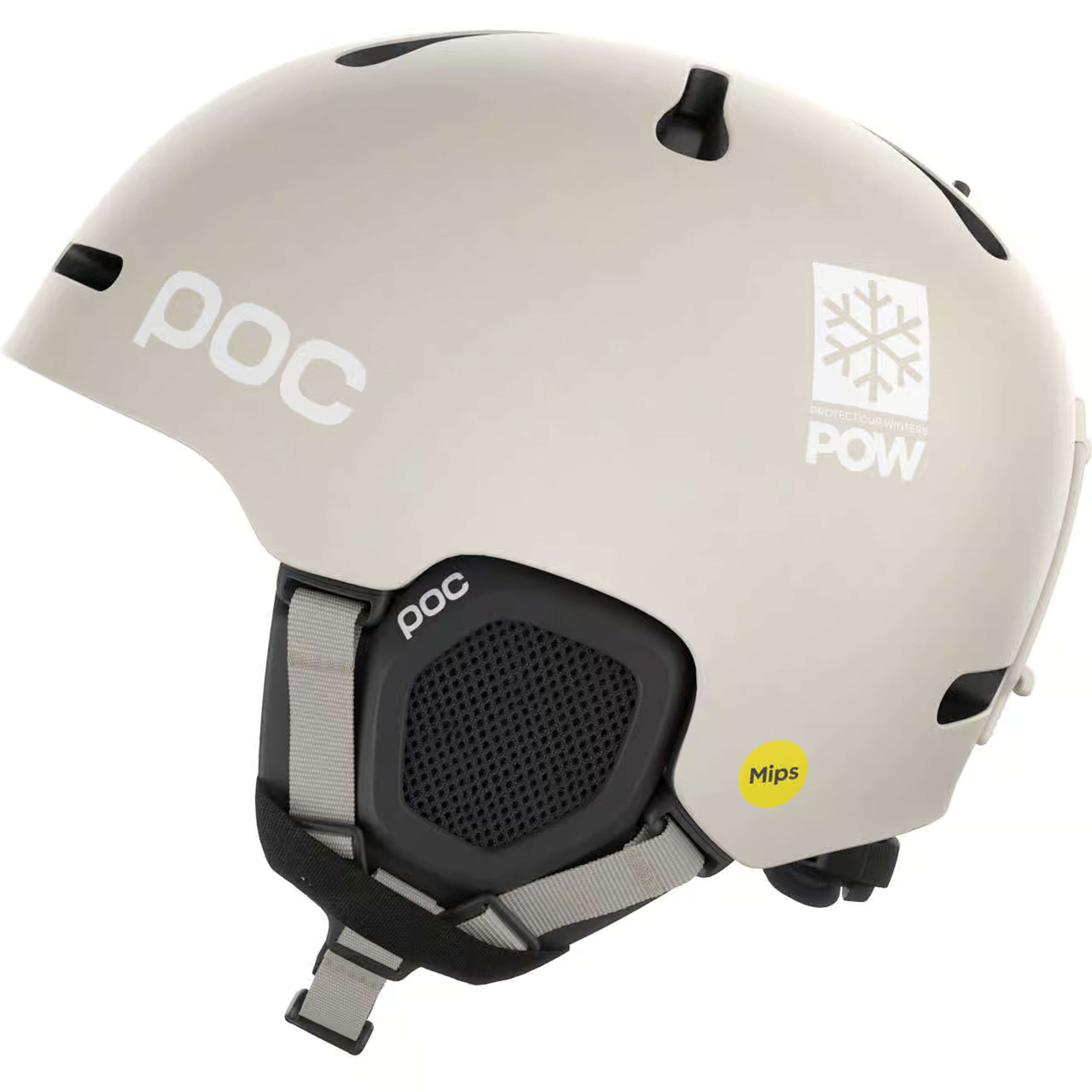 Шлем POC Fornix Mips POW JJ mineral, серый, матовый