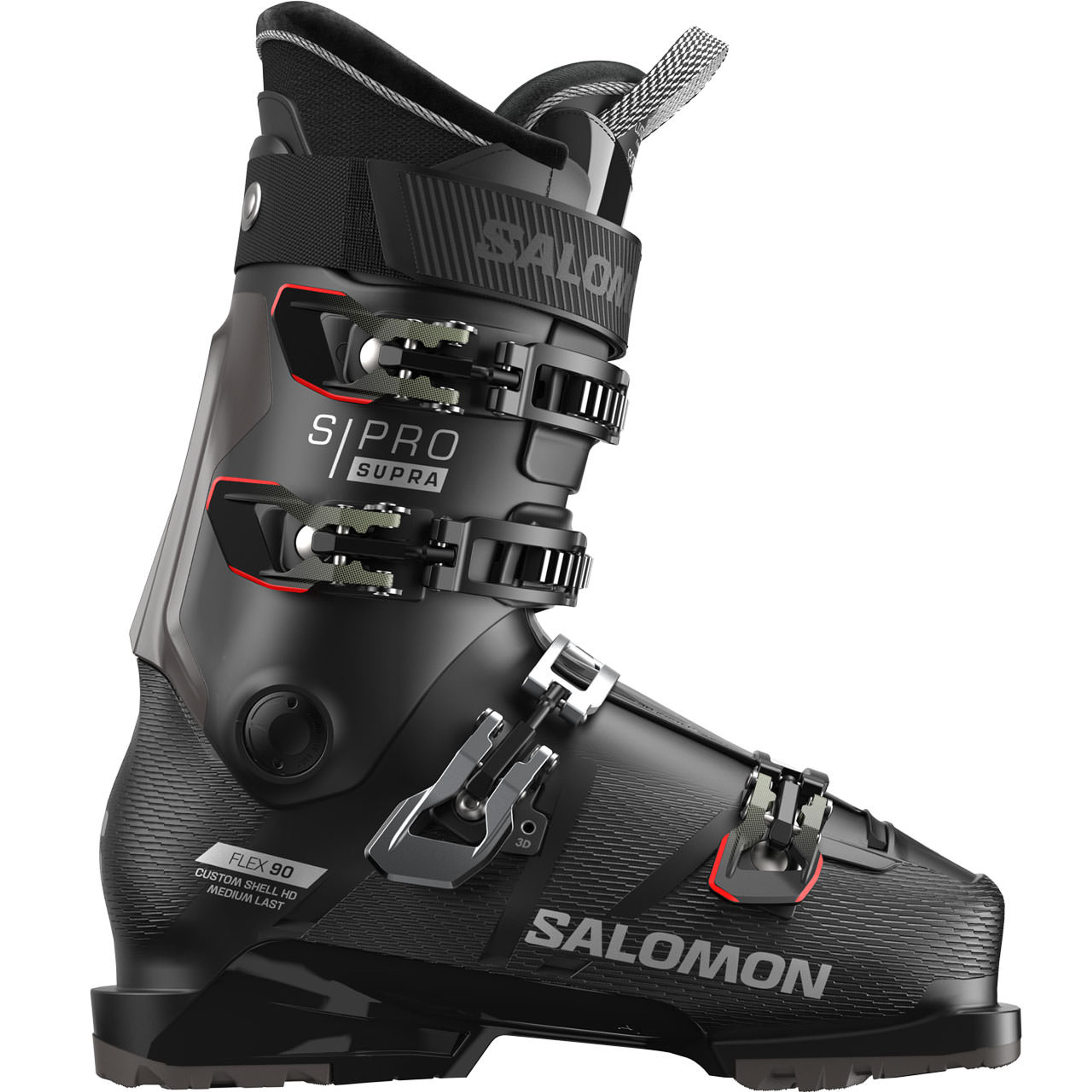 Горнолыжные ботинки Salomon S Pro Supra 90 W GW, чёрный, серебристый