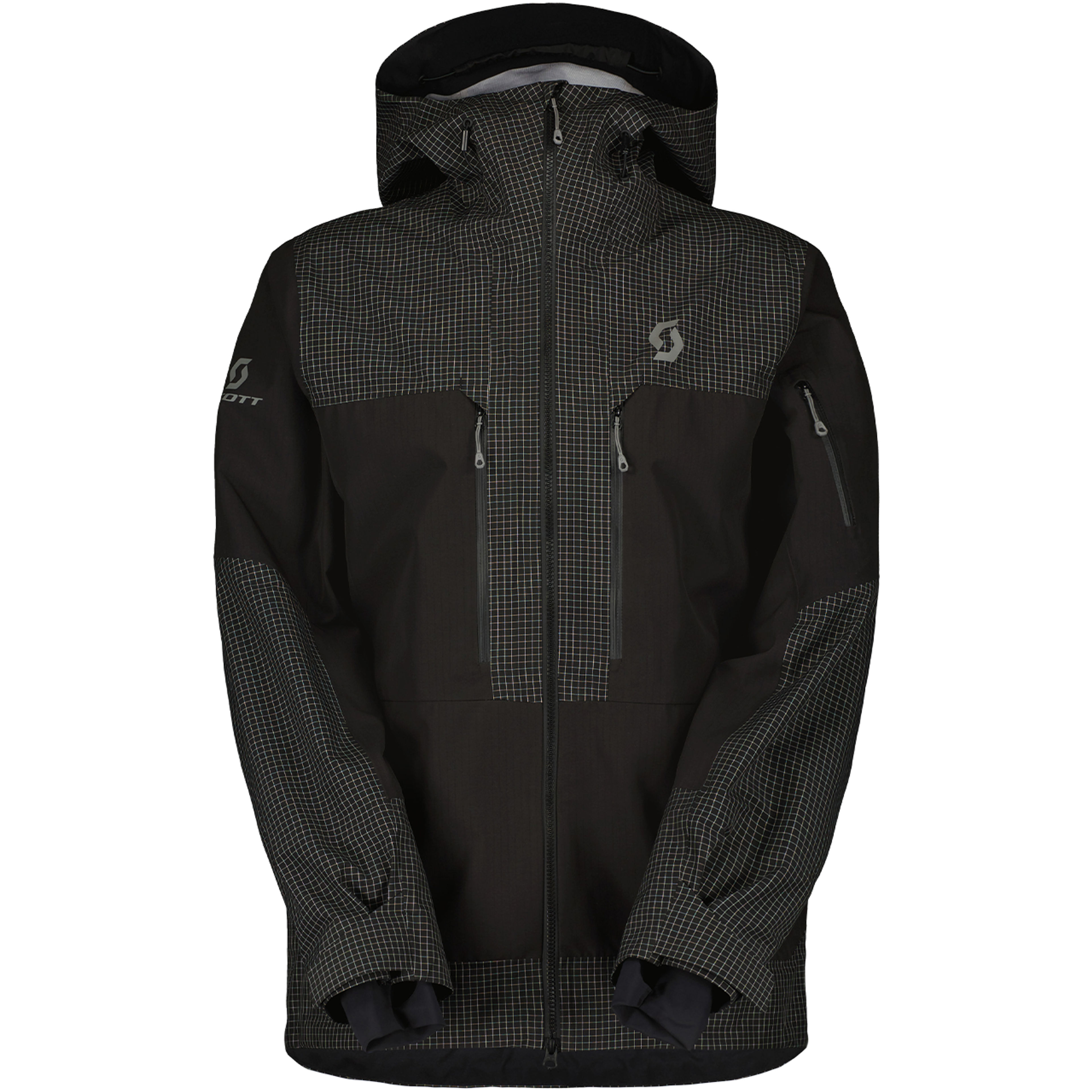 Куртка Scott VERTIC RIPSTOP 3L, мужская, чёрный