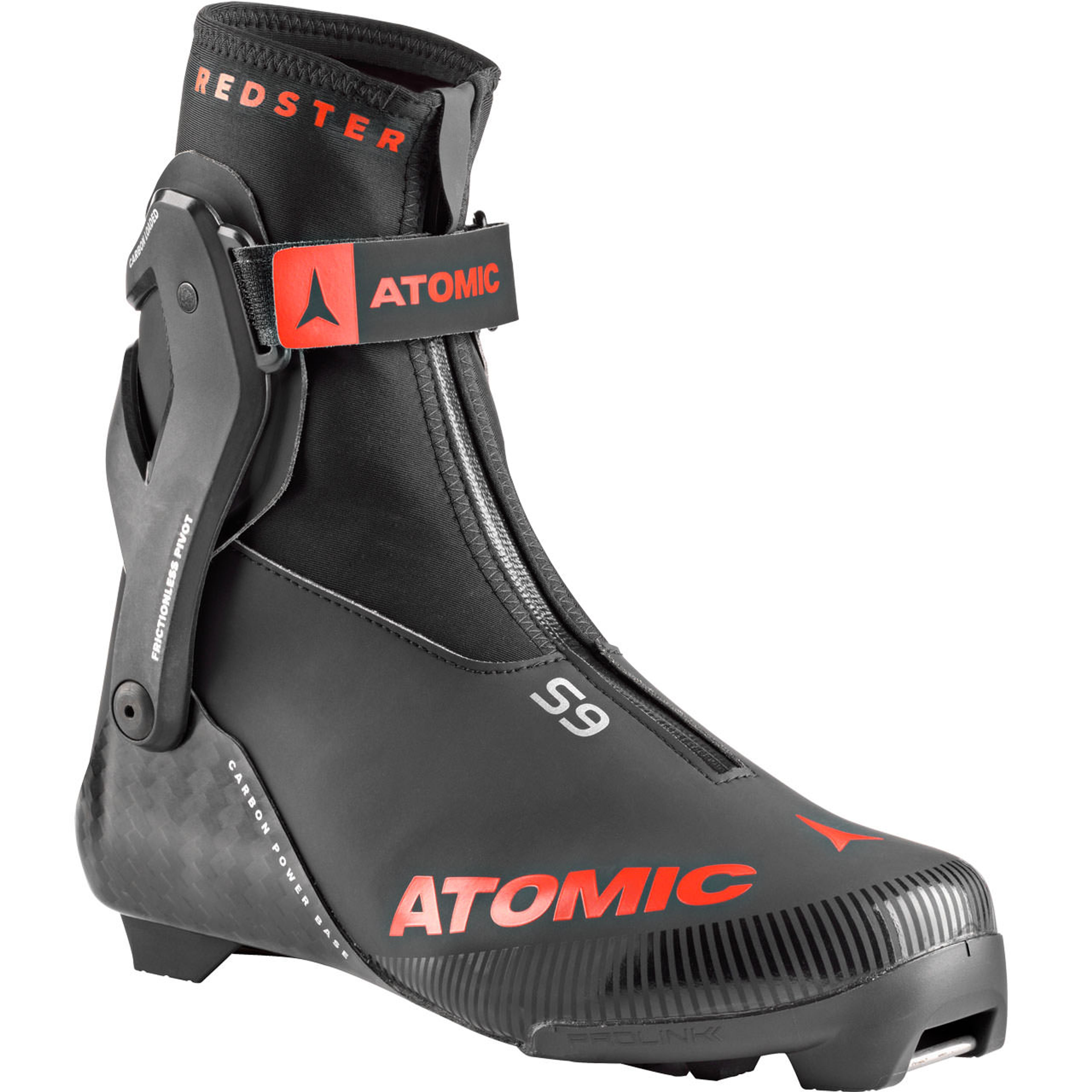 Горнолыжные ботинки Atomic Redster S9, чёрный, красный