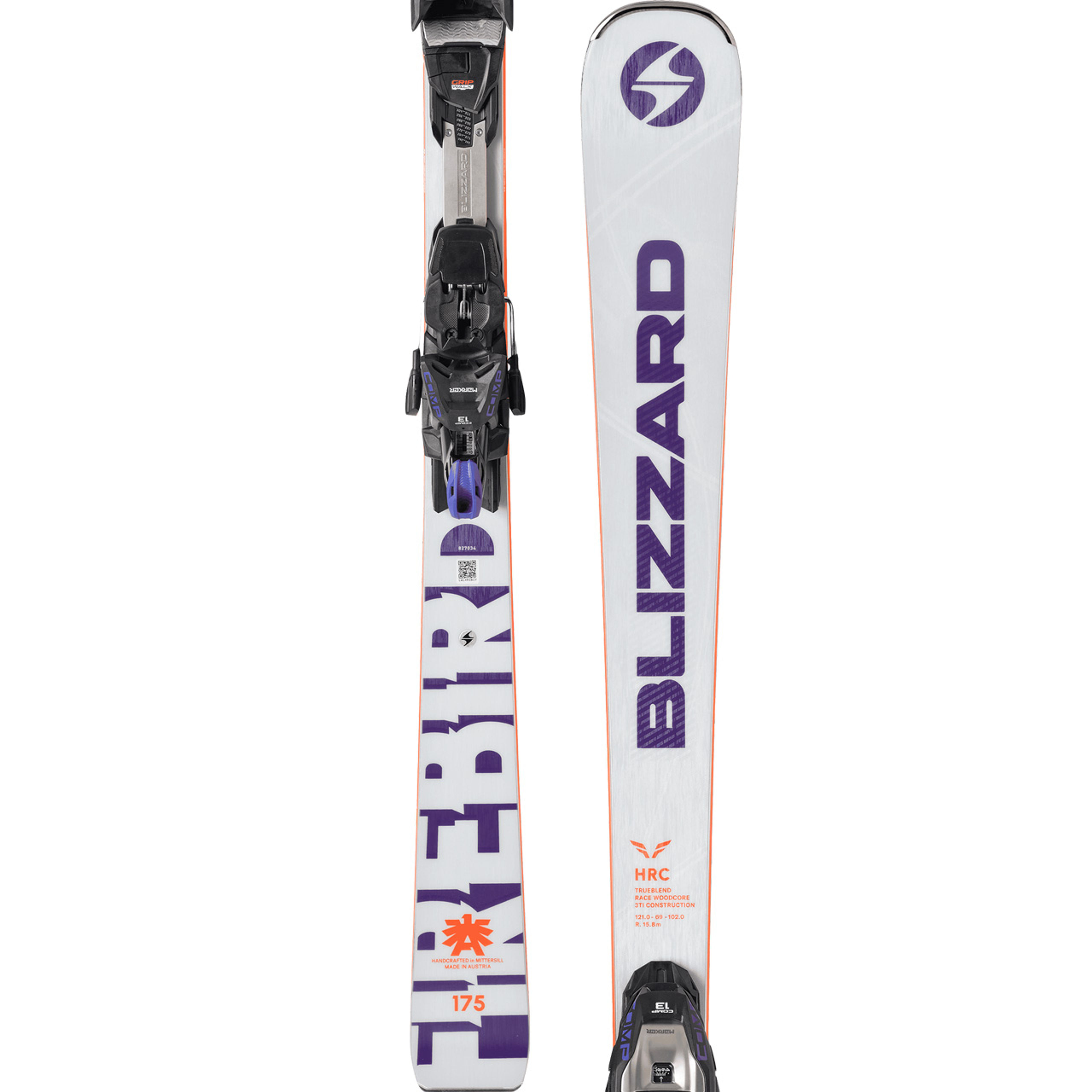 Горные лыжи Blizzard Firebird HRC FDT, белый