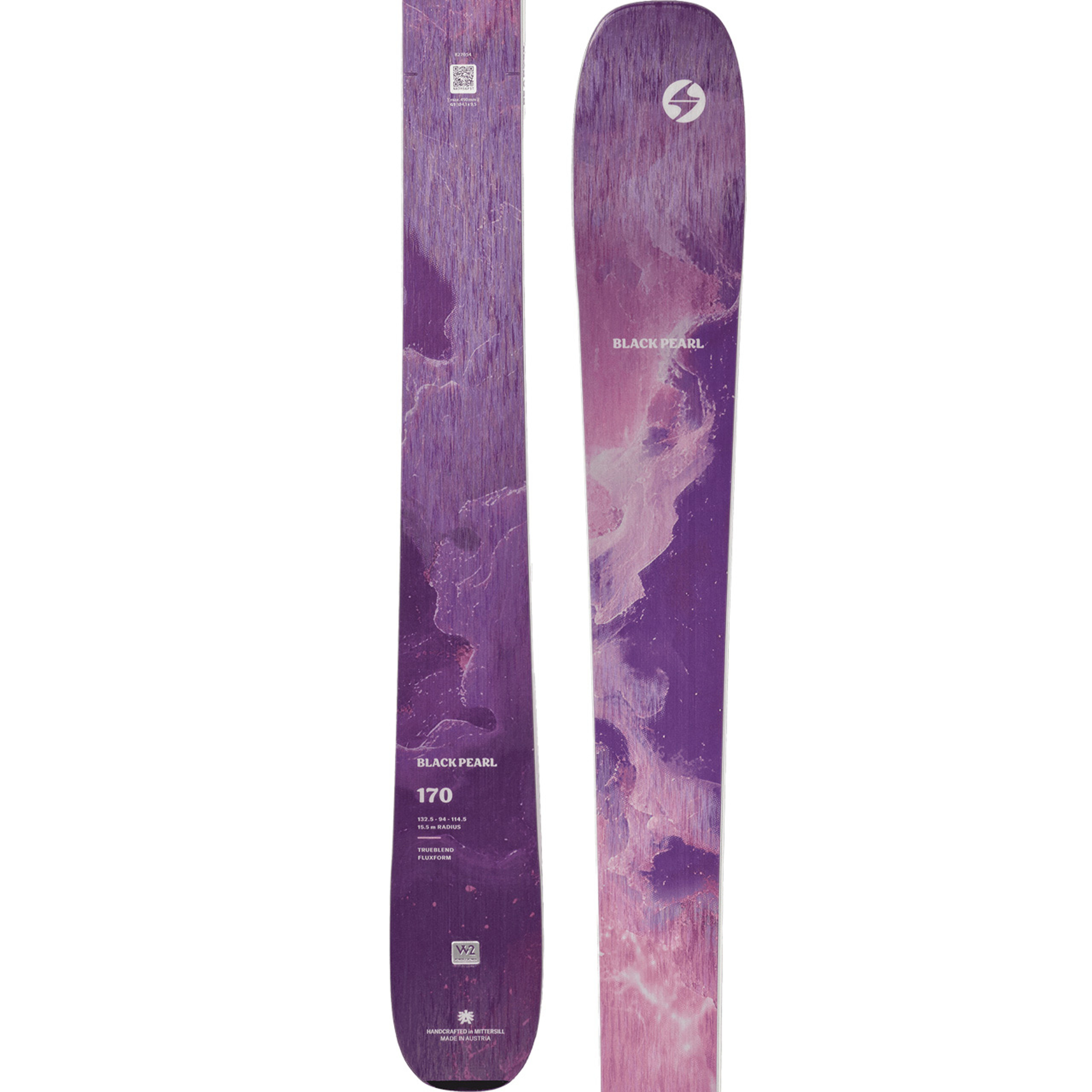 Горные лыжи Blizzard Pearl 94, чёрный