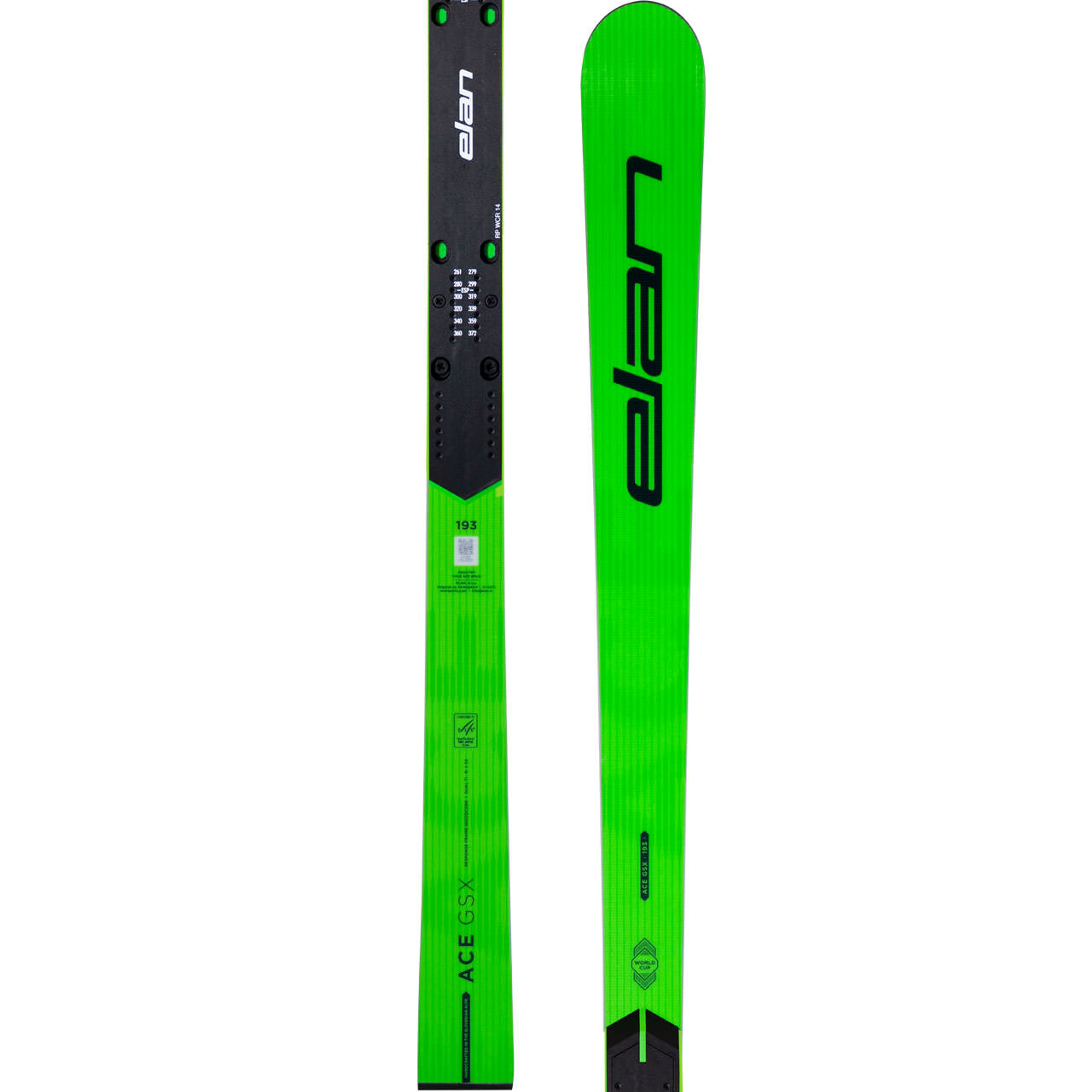 Горные лыжи Elan ACE GSX WC Plate Wmn, мужские