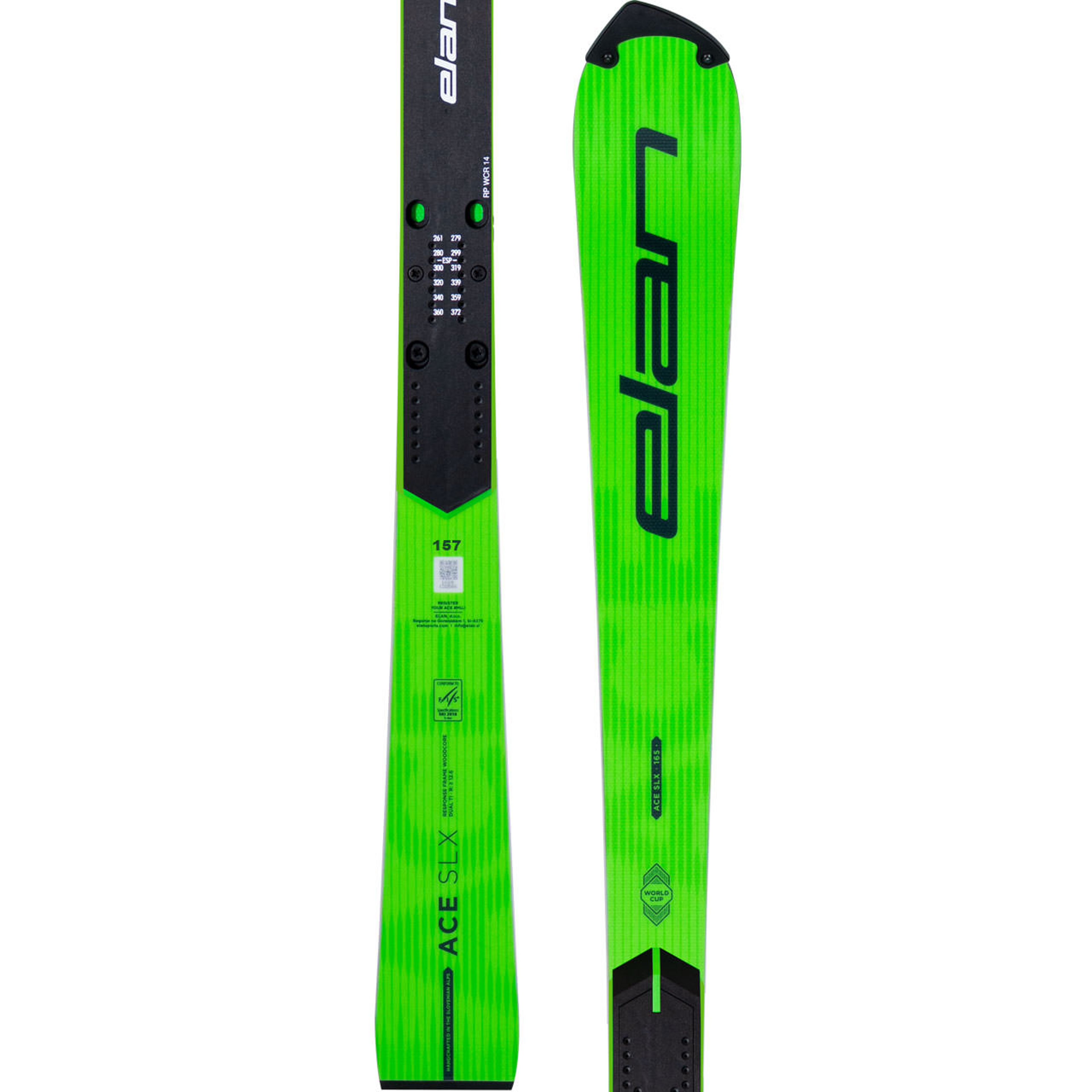 Горные лыжи Elan ACE SLX WC Plate, женские