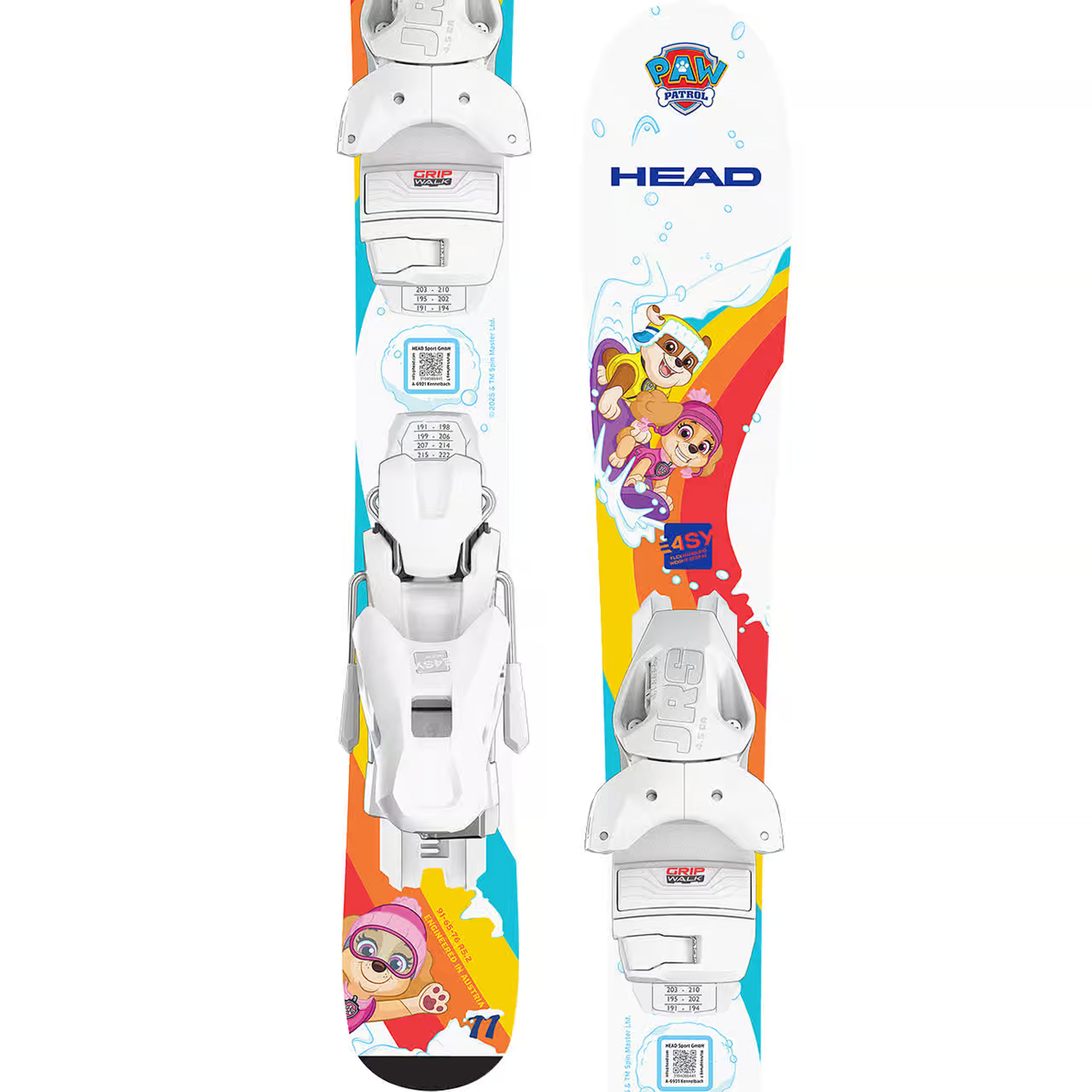 Горные лыжи Head PAW PATROL 4.5 GW, детские