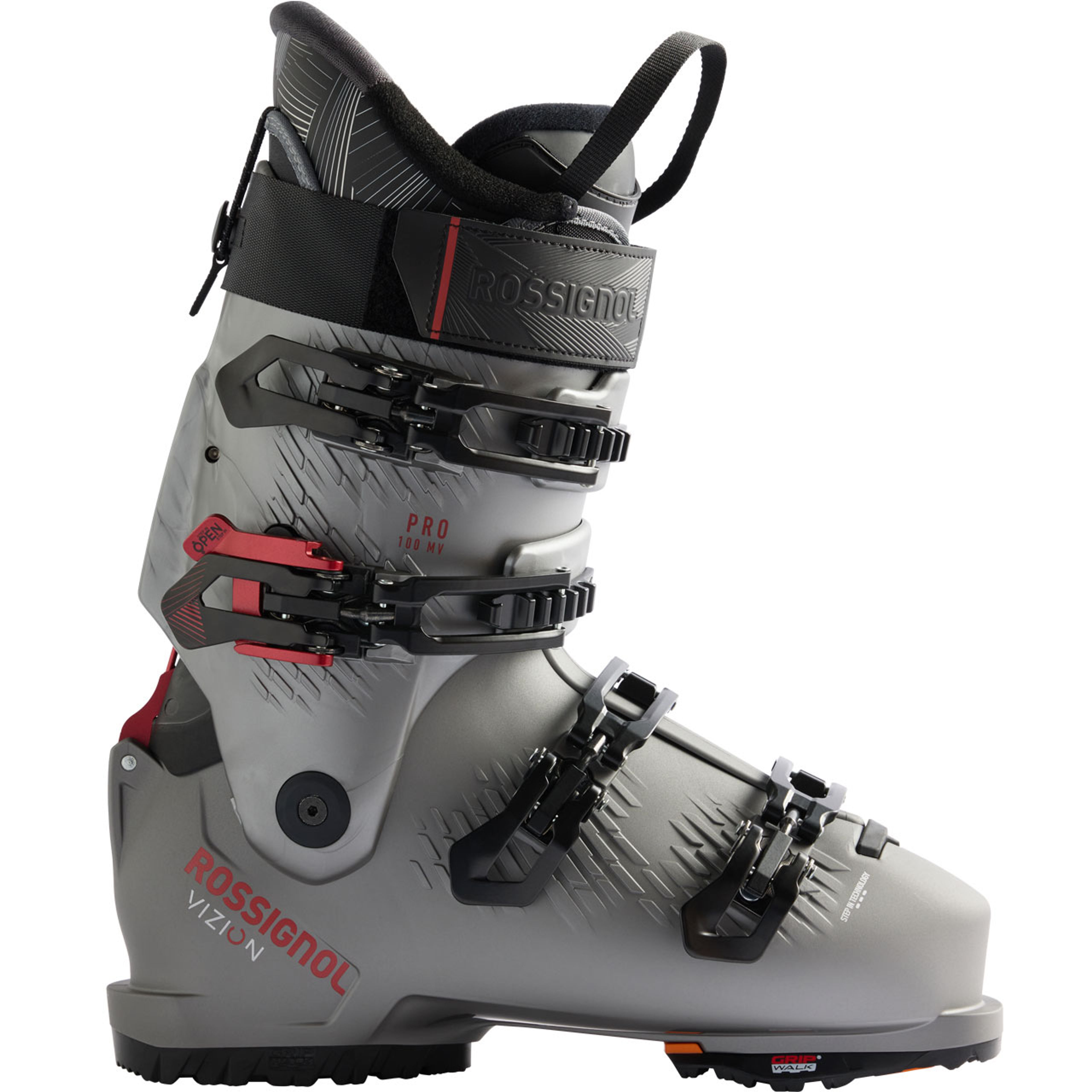 Горнолыжные ботинки Rossignol Vizion 4B Pro 100 MV GW, серебристый, серый