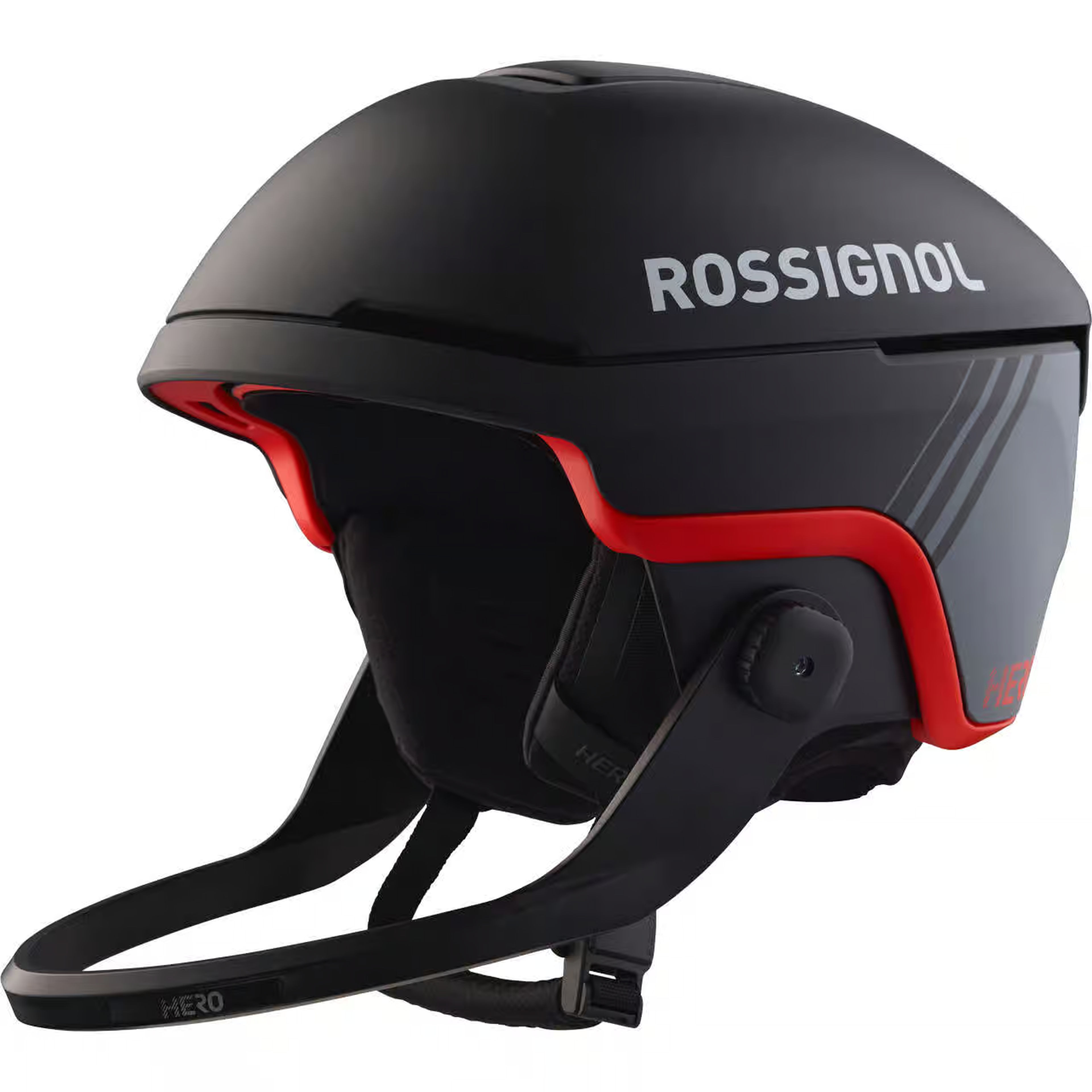 Шлем Rossignol Hero Slalom with Chinguard, чёрный