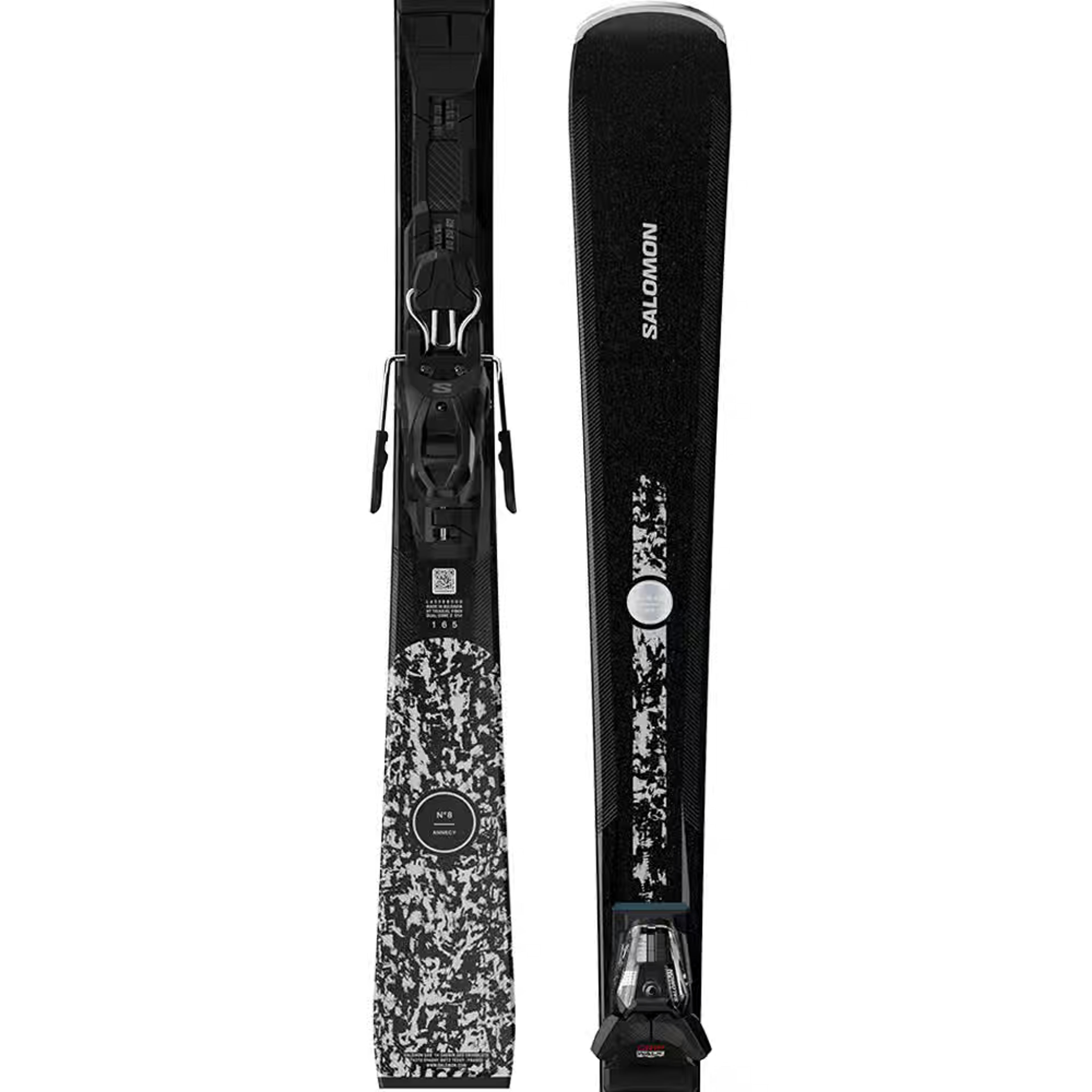 Горные лыжи Salomon E S Max N°8, чёрный