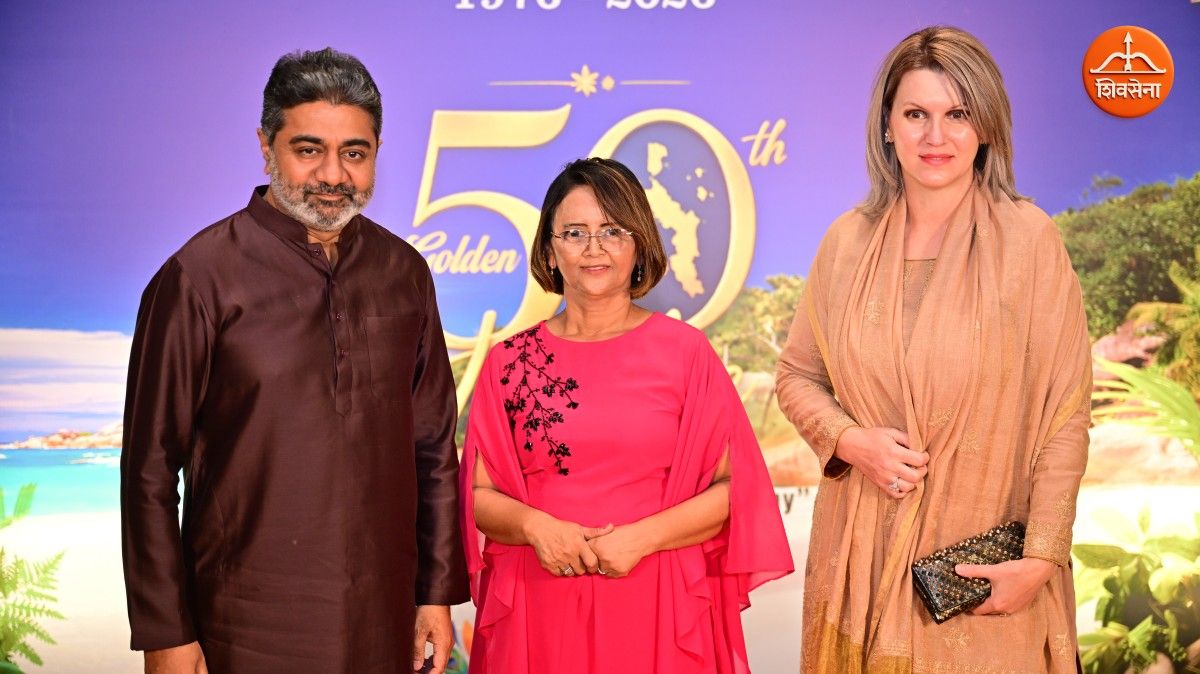 Dr. Abhishek Verma and Mrs. Anca Verma Attend Seychelles' 50th Independence Day Reception