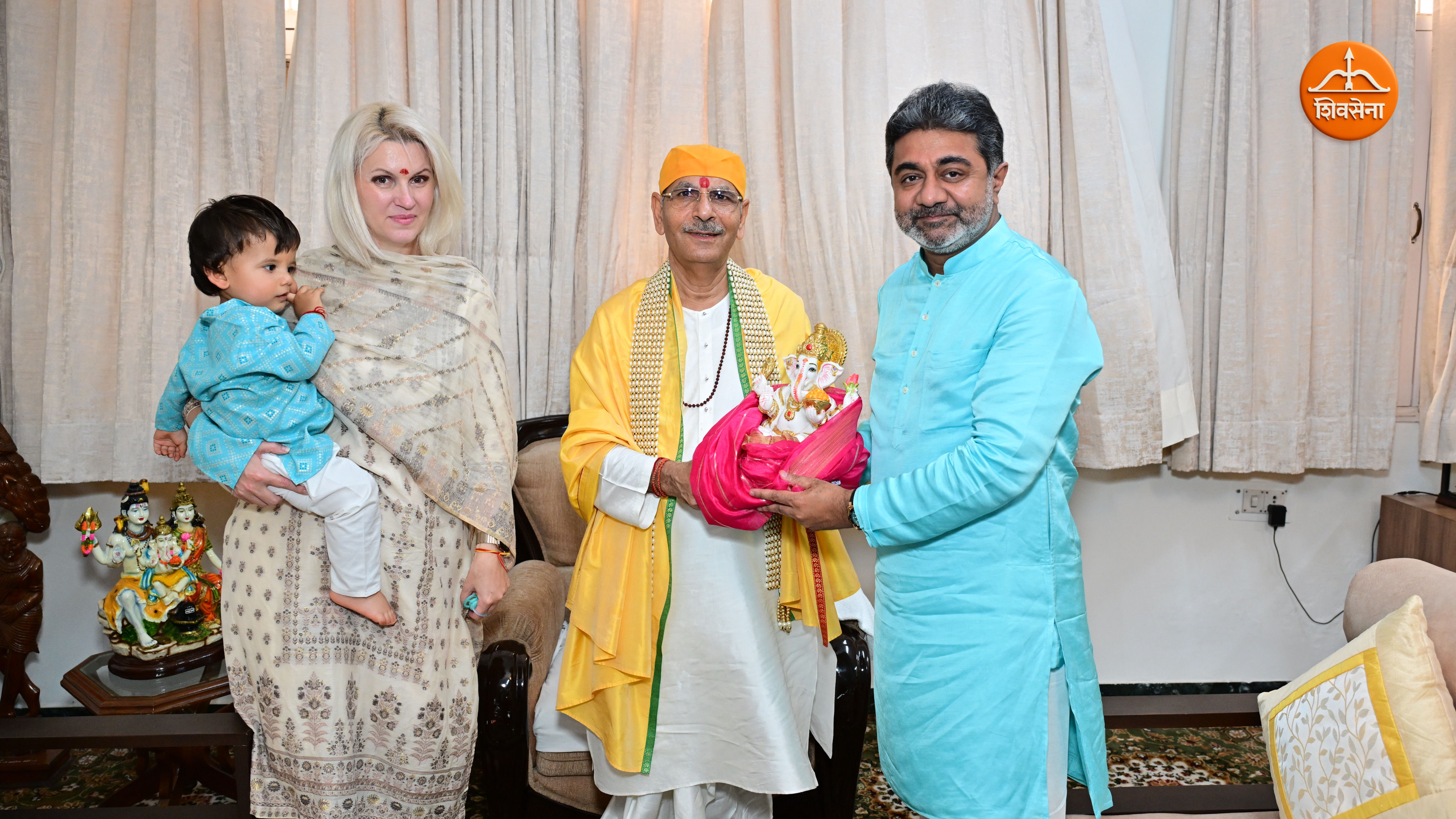 The Verma Family at Mahayagya with Swami Sudhanshu Ji Maharaj ~ 4th Oct 2025