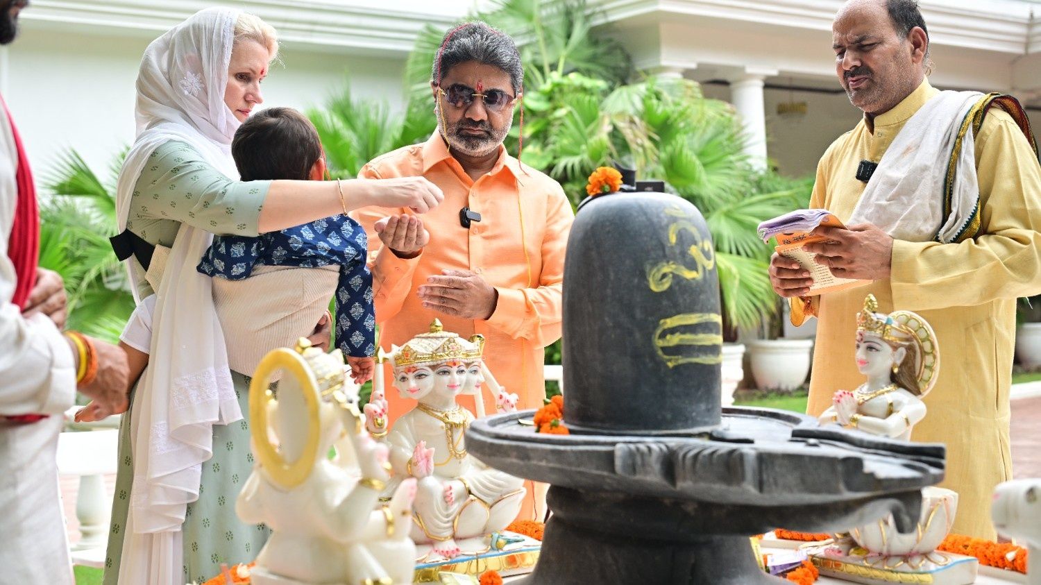 Shivling pran pratishtha at Verma Family Residence ~ 13th Aug 2025