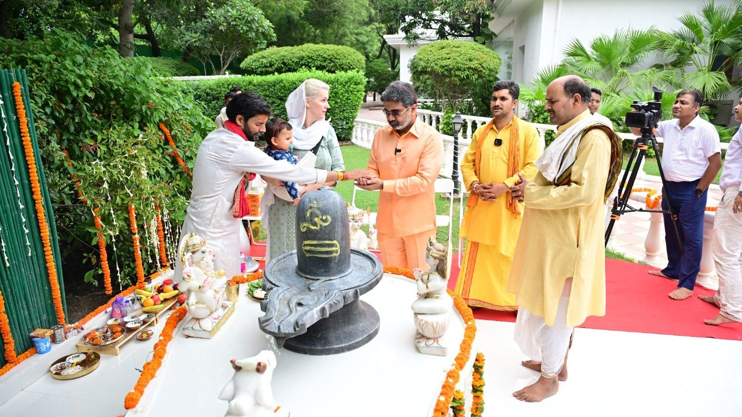 Shivling pran pratishtha at Verma Family Residence ~ 13th Aug 2025