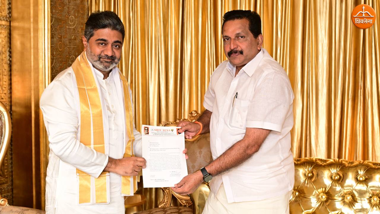 Dr. Abhishek Verma meeting with ShivSena leaders on Kerala poll strategy ahead of elections