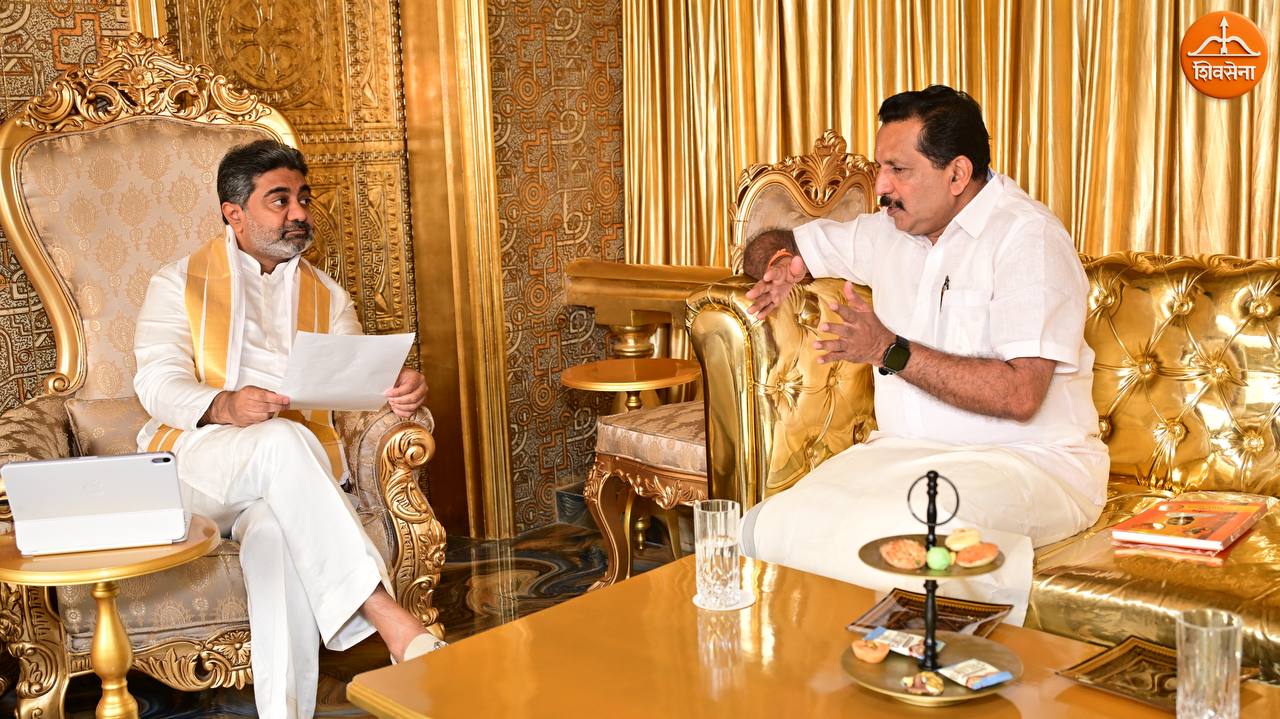 Dr. Abhishek Verma meeting with ShivSena leaders on Kerala poll strategy ahead of elections