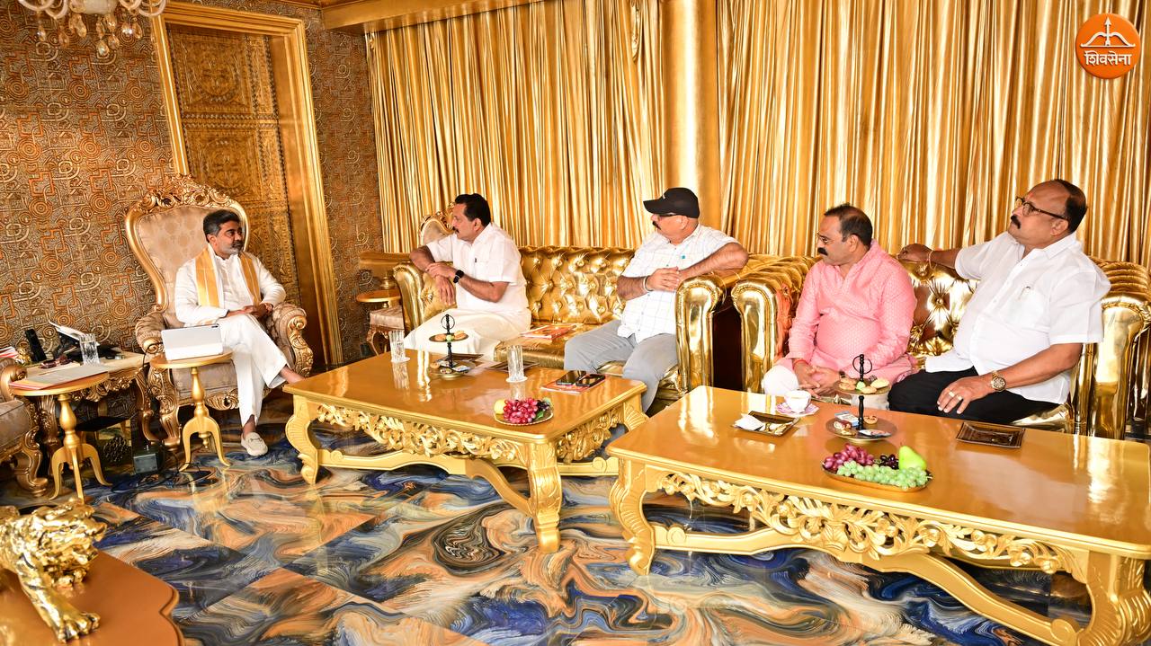 Dr. Abhishek Verma meeting with ShivSena leaders on Kerala poll strategy ahead of elections
