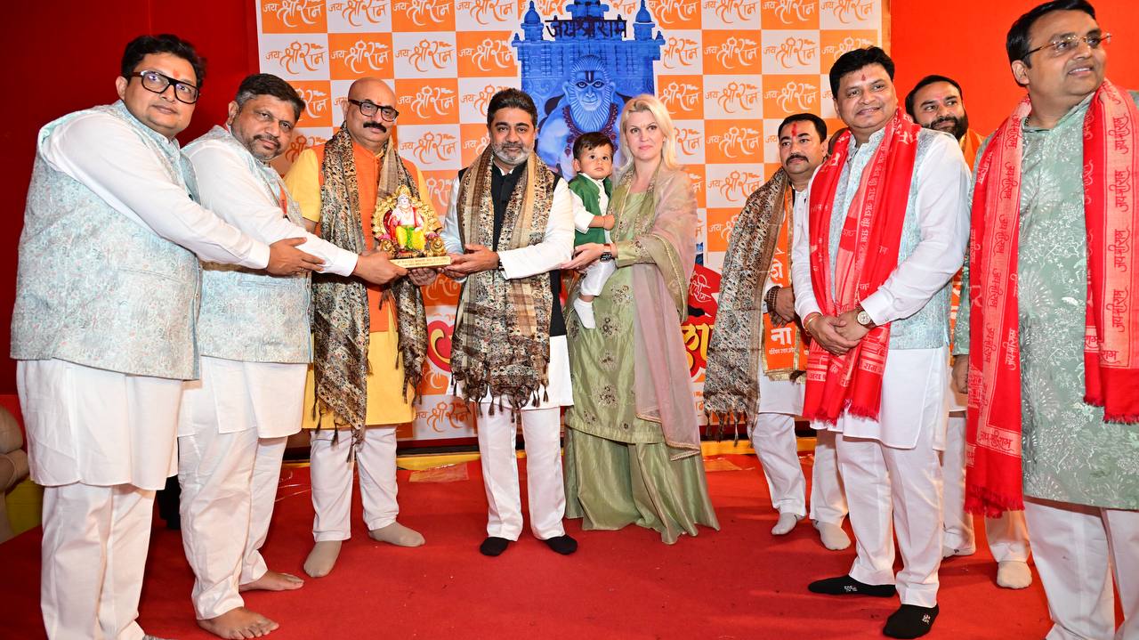 Dr. Abhishek Verma and Family at Shri MehndiPur Balaji Sankirtan Mahotsav ~ 28th Oct 2025