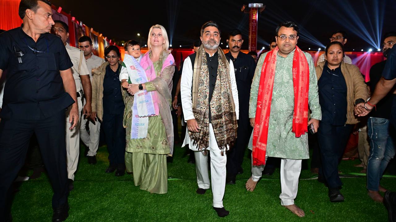 Dr. Abhishek Verma and Family at Shri MehndiPur Balaji Sankirtan Mahotsav ~ 28th Oct 2025