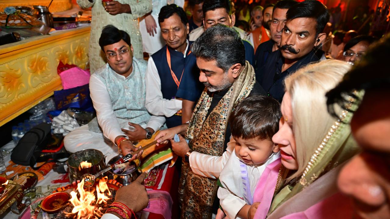 Dr. Abhishek Verma and Family at Shri MehndiPur Balaji Sankirtan Mahotsav ~ 28th Oct 2025
