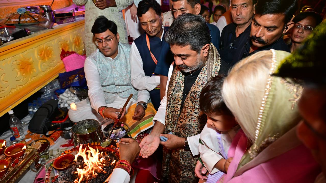 Dr. Abhishek Verma and Family at Shri MehndiPur Balaji Sankirtan Mahotsav ~ 28th Oct 2025