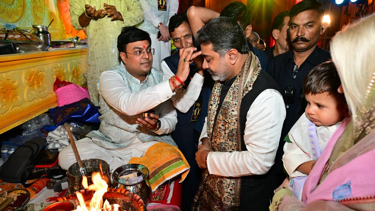 Dr. Abhishek Verma and Family at Shri MehndiPur Balaji Sankirtan Mahotsav ~ 28th Oct 2025