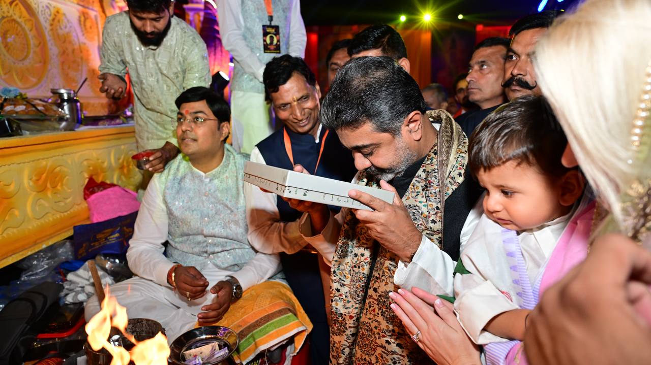 Dr. Abhishek Verma and Family at Shri MehndiPur Balaji Sankirtan Mahotsav ~ 28th Oct 2025
