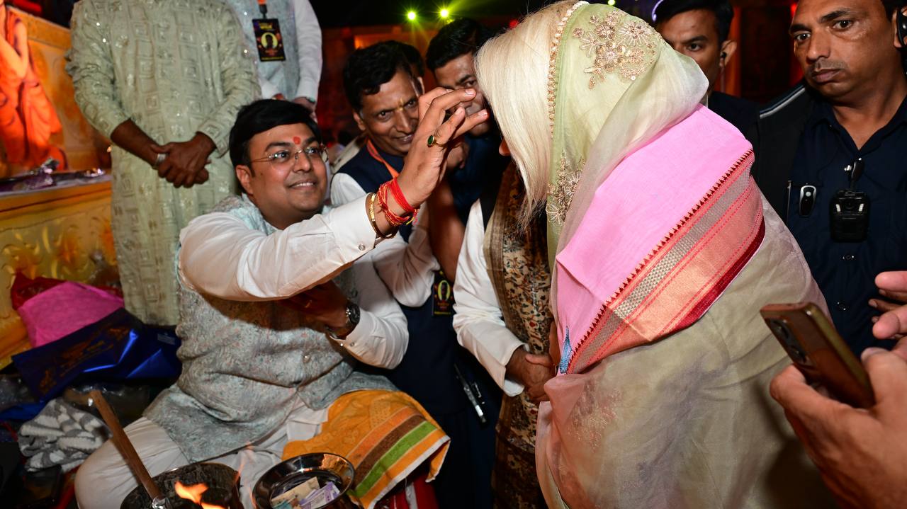 Dr. Abhishek Verma and Family at Shri MehndiPur Balaji Sankirtan Mahotsav ~ 28th Oct 2025