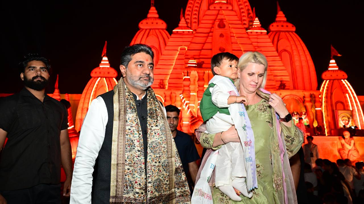 Dr. Abhishek Verma and Family at Shri MehndiPur Balaji Sankirtan Mahotsav ~ 28th Oct 2025