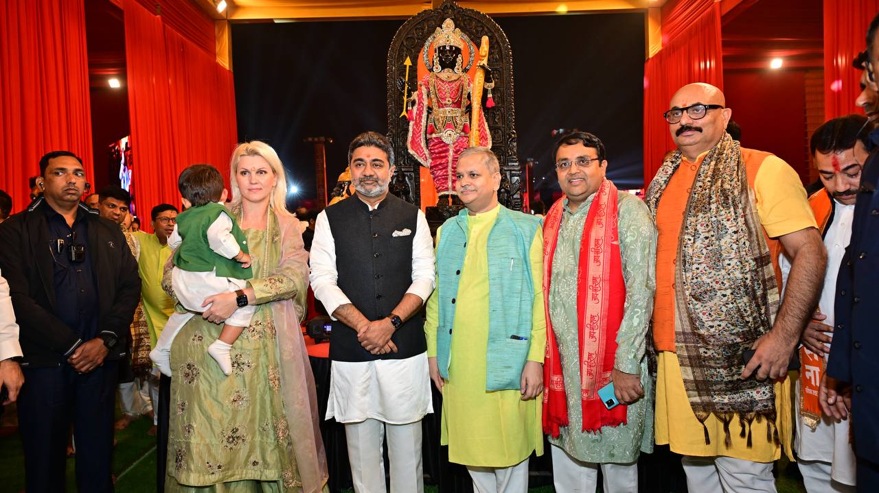 Dr. Abhishek Verma and Family at Shri MehndiPur Balaji Sankirtan Mahotsav ~ 28th Oct 2025