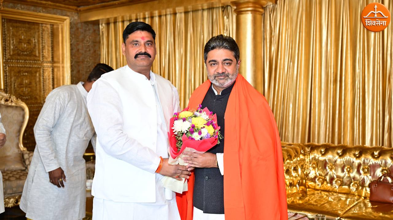 Dr Abhishek Verma’s party meeting with ShivSena Uttar Pradesh President Shri Abhay Dwivedi and team ~ 28th October 2025