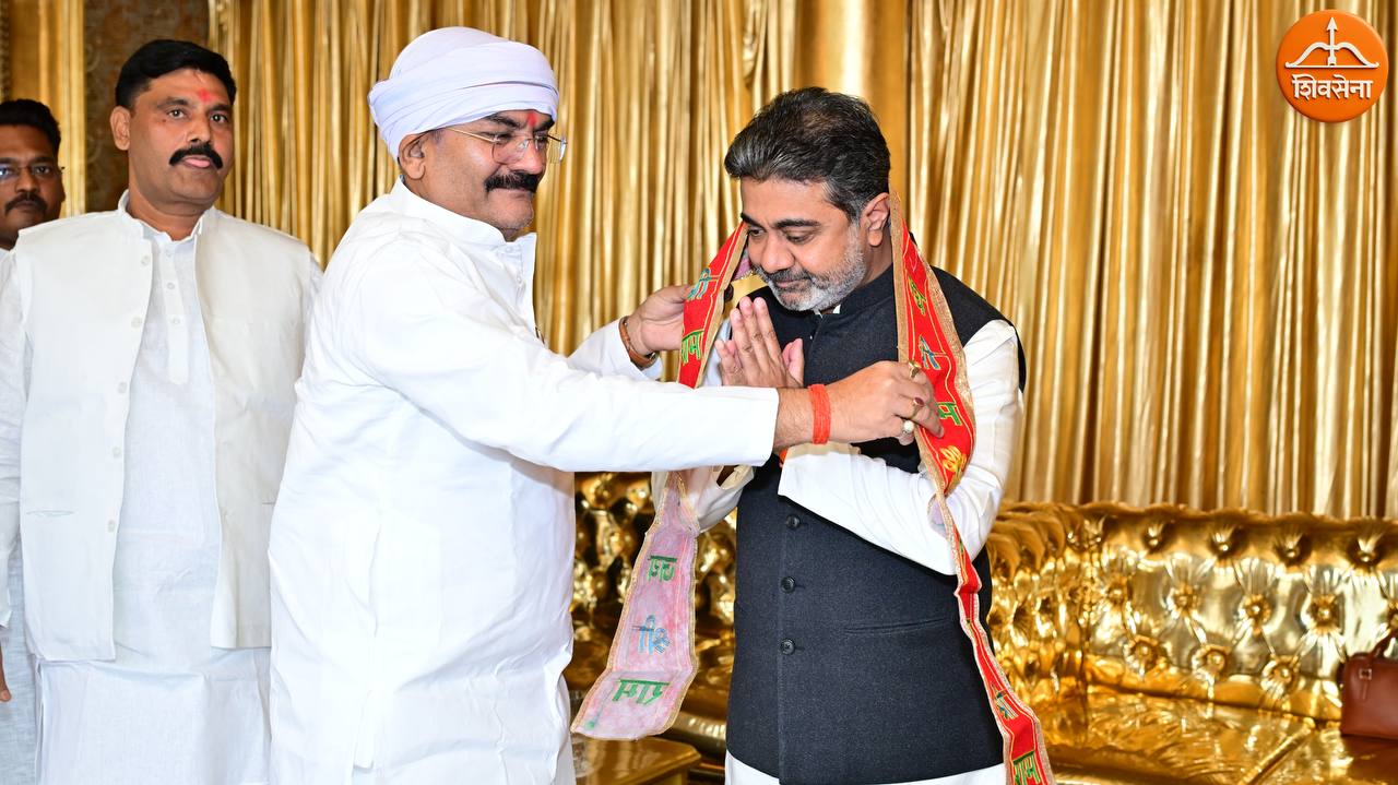 Dr Abhishek Verma’s party meeting with ShivSena Uttar Pradesh President Shri Abhay Dwivedi and team ~ 28th October 2025