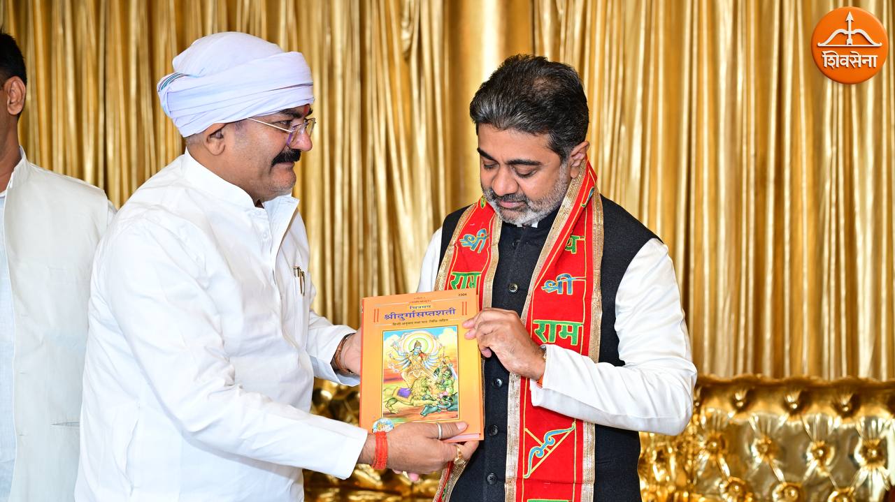 Dr Abhishek Verma’s party meeting with ShivSena Uttar Pradesh President Shri Abhay Dwivedi and team ~ 28th October 2025