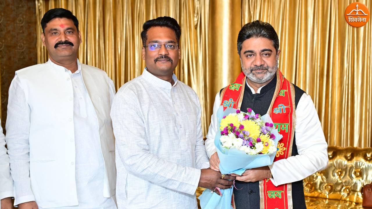 Dr Abhishek Verma’s party meeting with ShivSena Uttar Pradesh President Shri Abhay Dwivedi and team ~ 28th October 2025