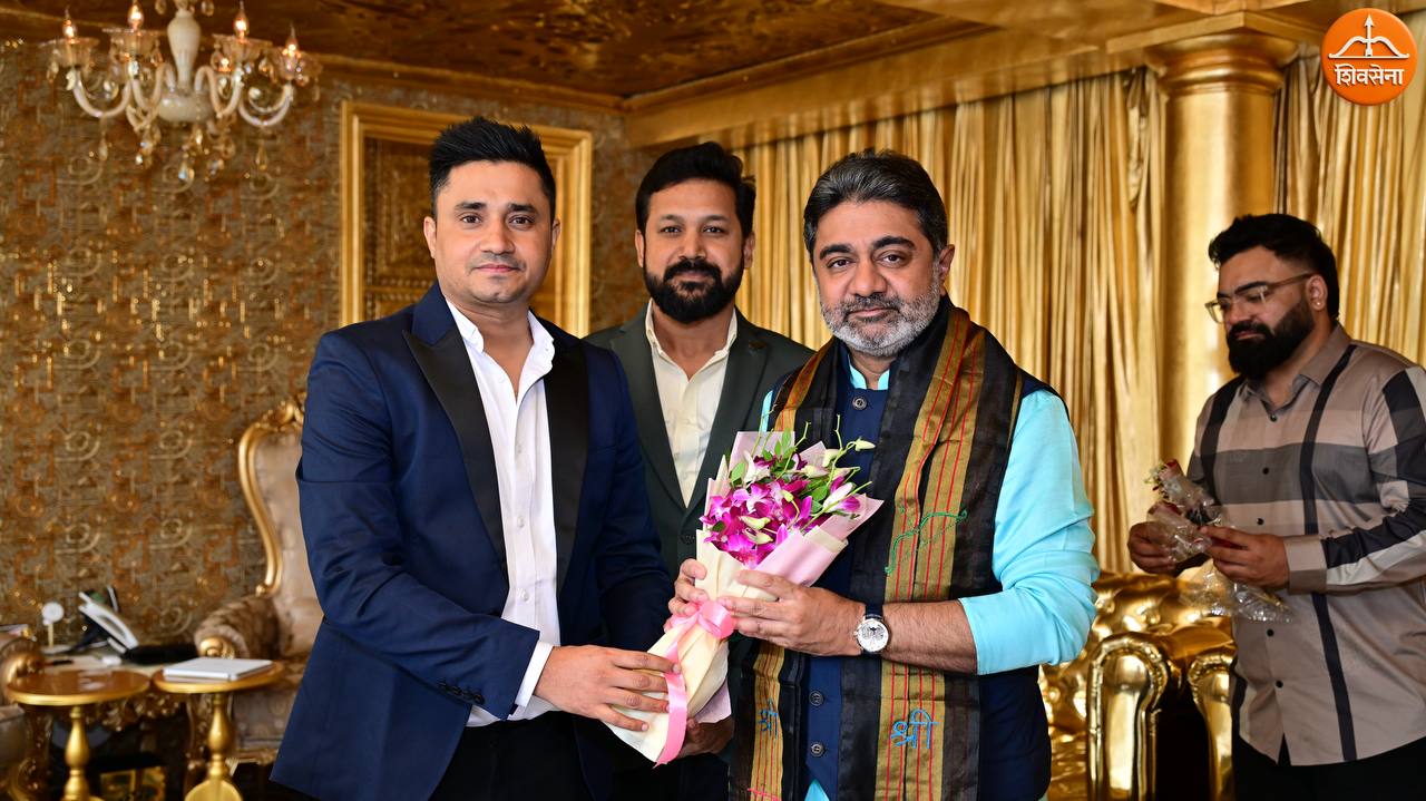 Dr. Abhishek Verma with Tirthacharya Ram Vishal Das Ji ~ October 29, 2025