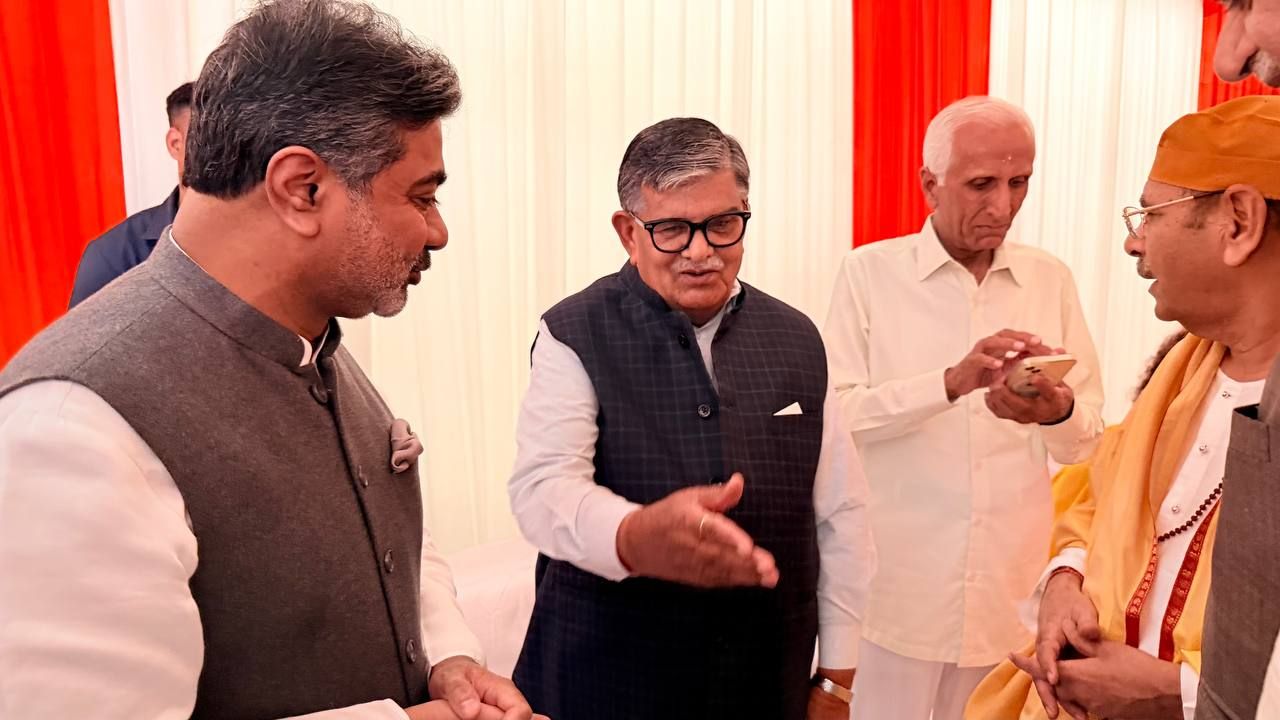 Punjab Governor and Dr.Abhishek Verma at Sanatan Sanskriti event ~ Chandigarh Oct 30, 2025