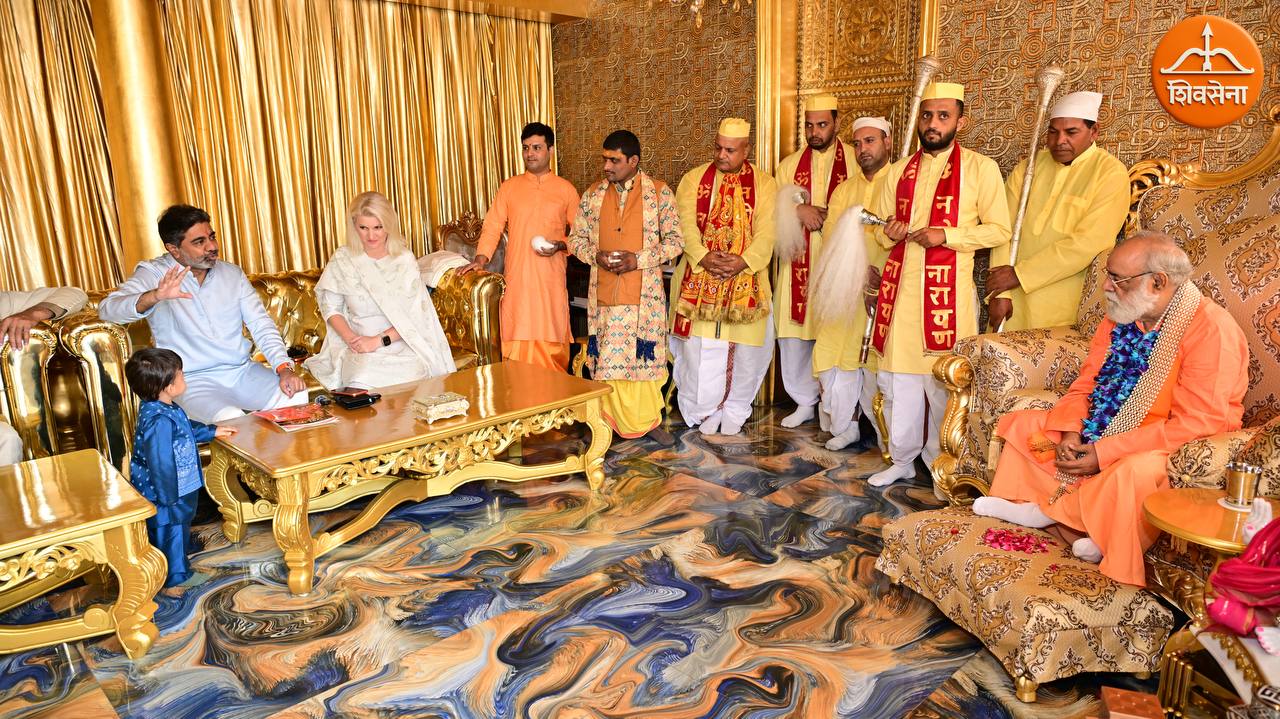 Jagadguru Mahabrahmarishi Shri Kumar Swami blessed The Verma Family ~ Nov 2, 2025