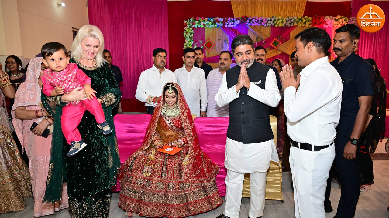 The Verma Family at the wedding of a valued member of their media team