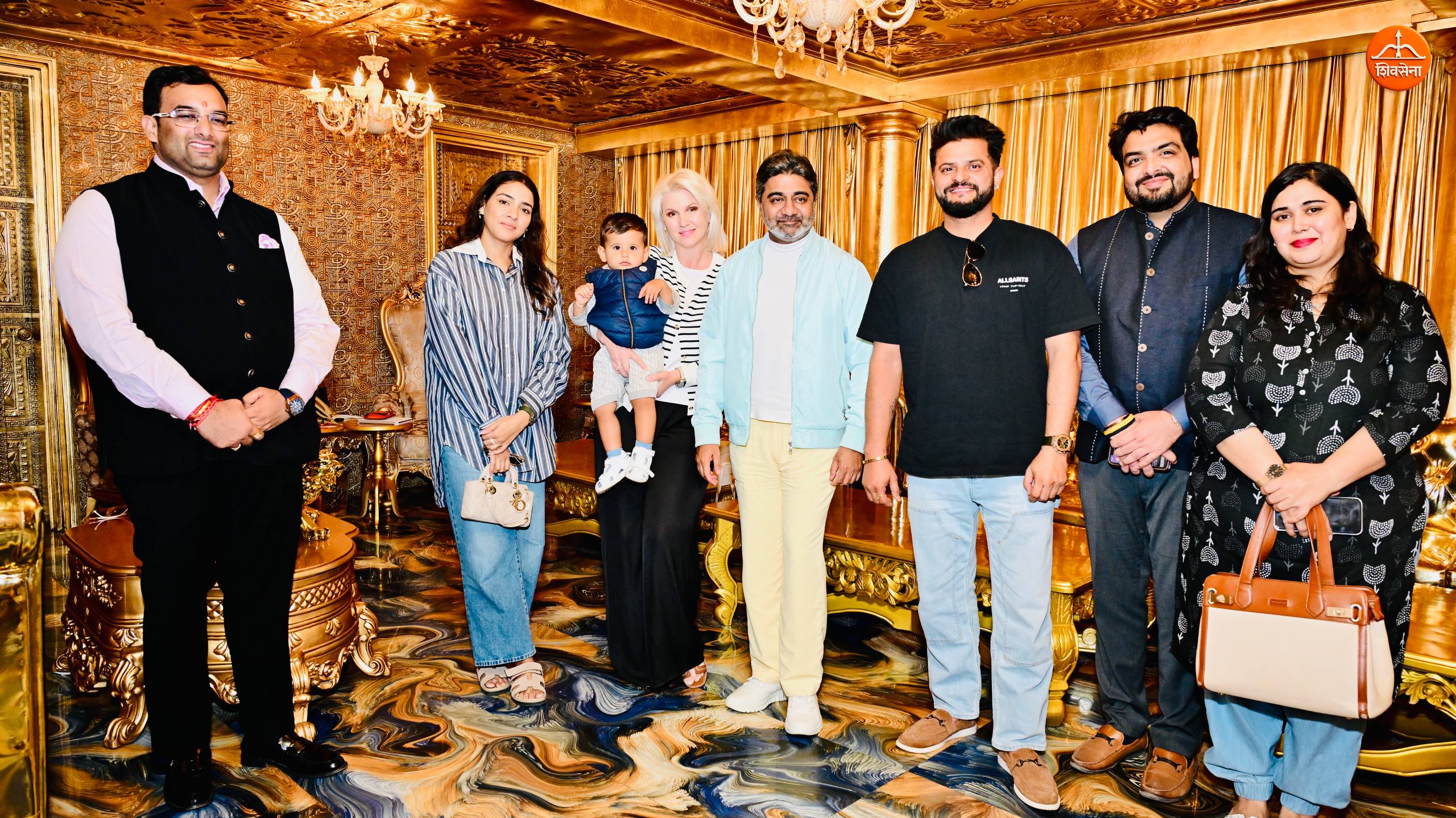 Dr Abhishek Verma met Cricketer Suresh Raina & Family ~ Nov 16, 2025