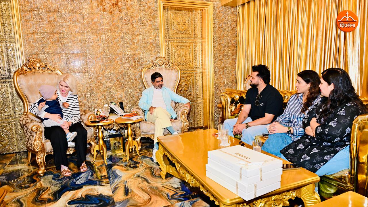 Dr Abhishek Verma met Cricketer Suresh Raina & Family ~ Nov 16, 2025