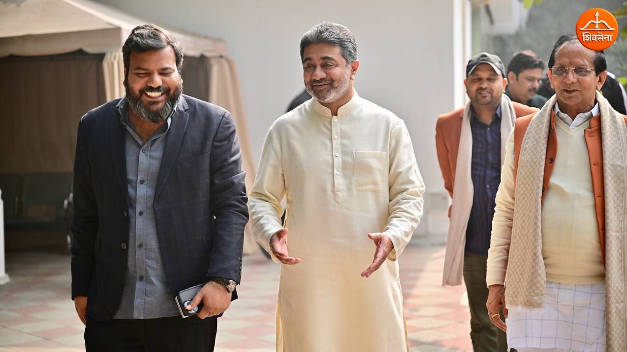 Dr. Abhishek Verma in Discussion with MP Praveen Nishad & MLA Rajbabu Upadhyay | 18 Dec 2025